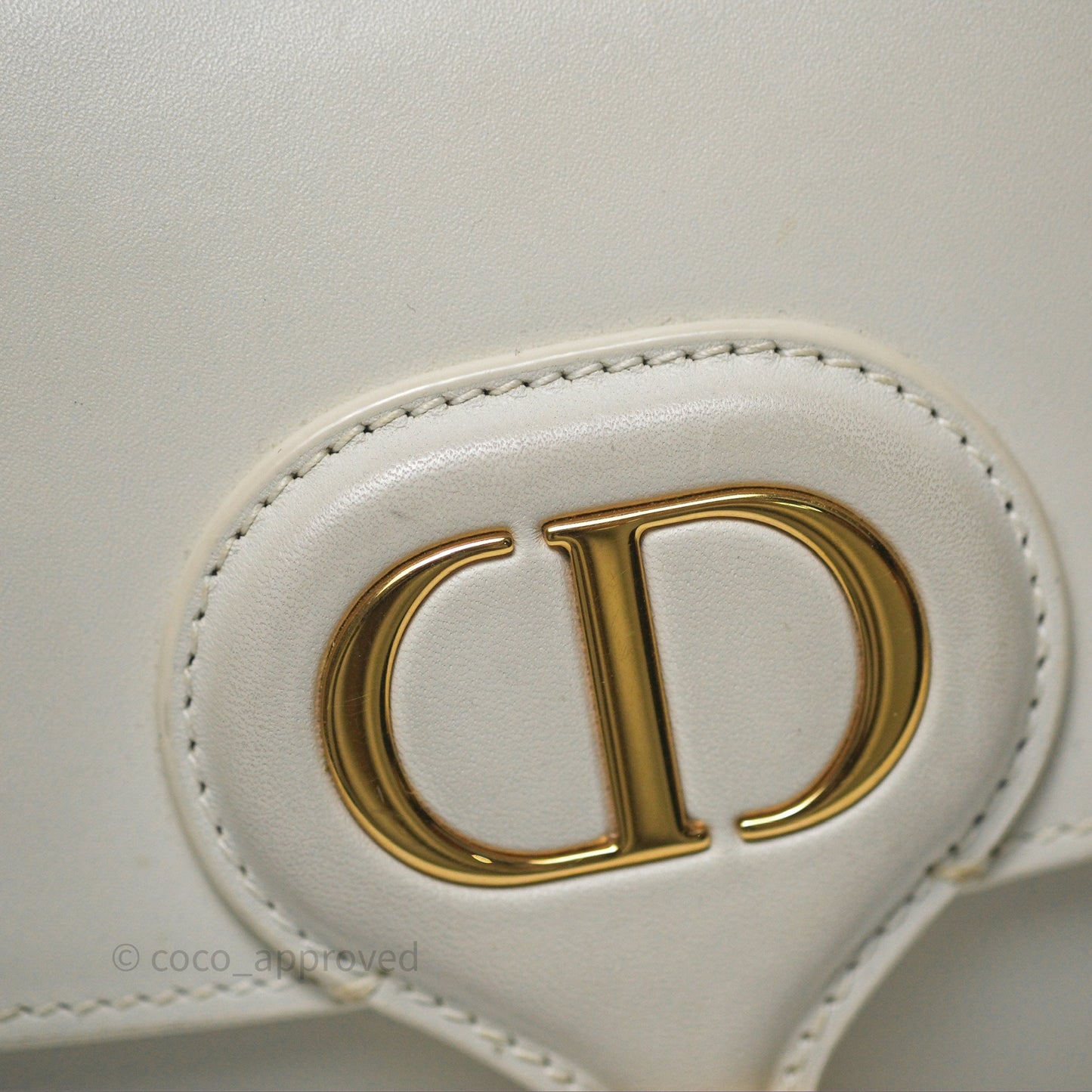 Christian Dior Bobby East-West Bag Calfskin White