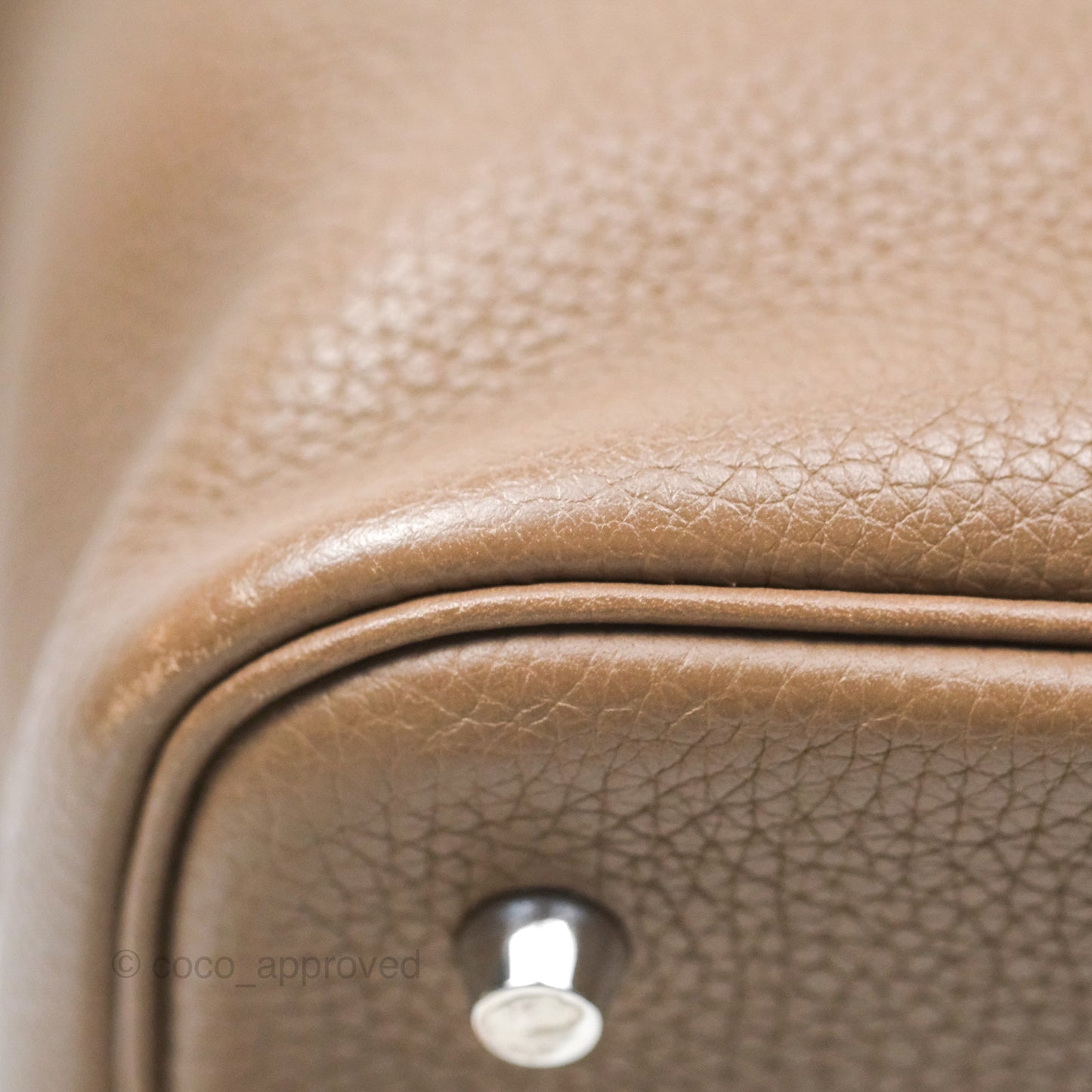 Hermès Picotin Lock 22 Etoupe Clemence Palladium Hardware