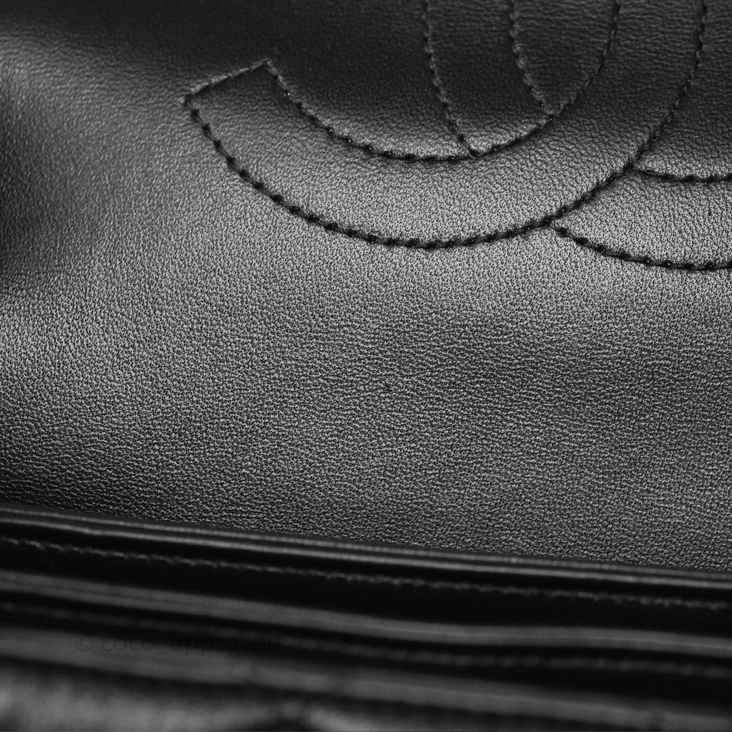 Chanel Small Trendy CC Black Lambskin Gold Hardware