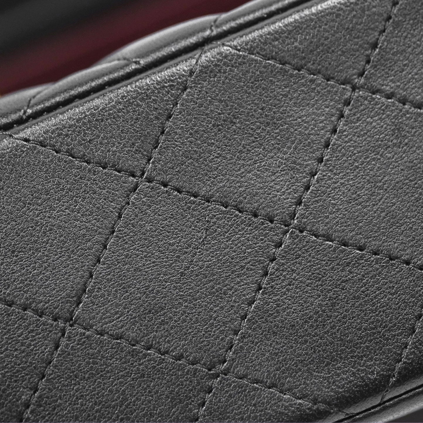 Chanel Small Classic Flap Quilted Black Lambskin Gold Hardware
