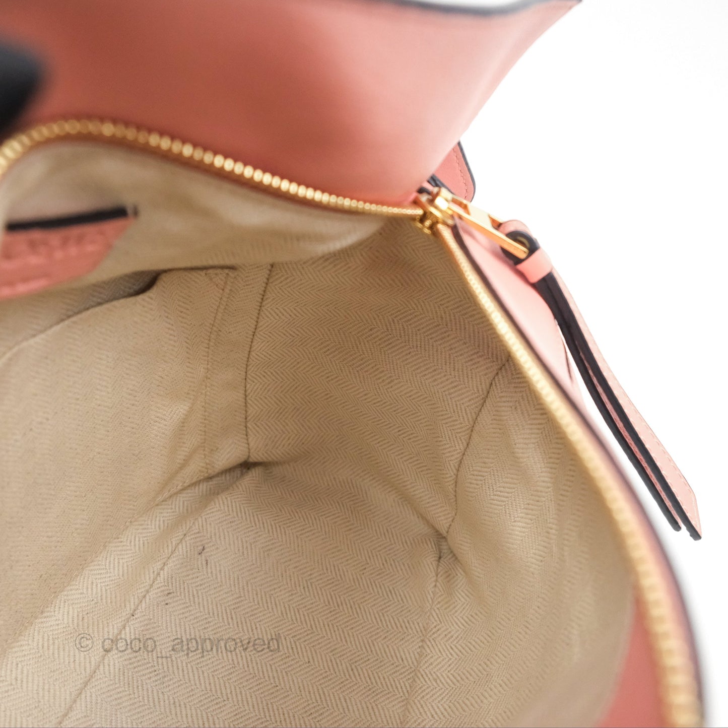 Loewe Small Puzzle Bag Pink Calfskin