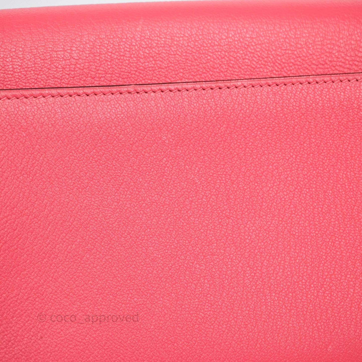 Hermès Mini Verrou Chaine Bag Rose Lipstick U5 Chevre Mysore Palladium Hardware