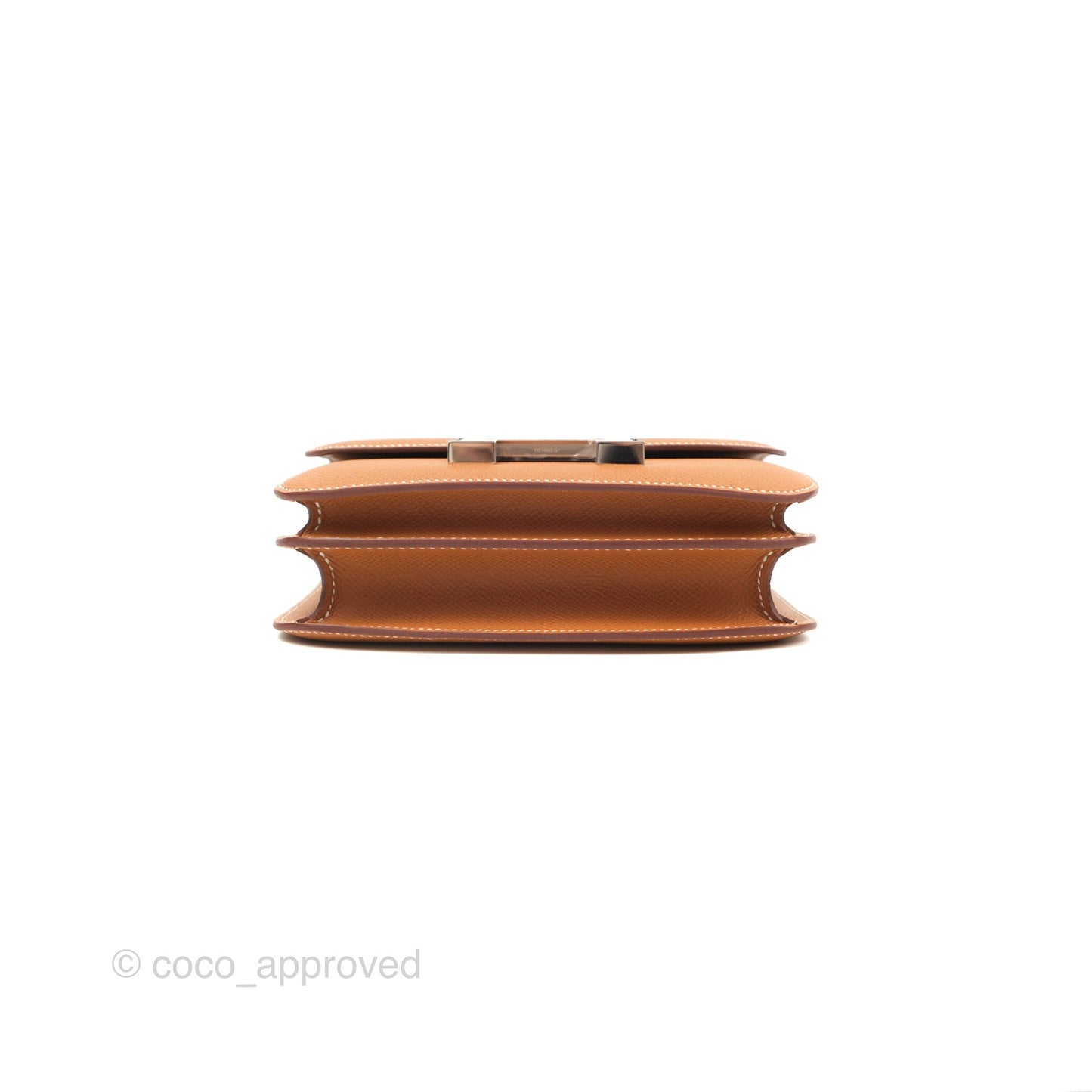 Hermès Constance Mini 18 with Mirror Gold Epsom Palladium Hardware