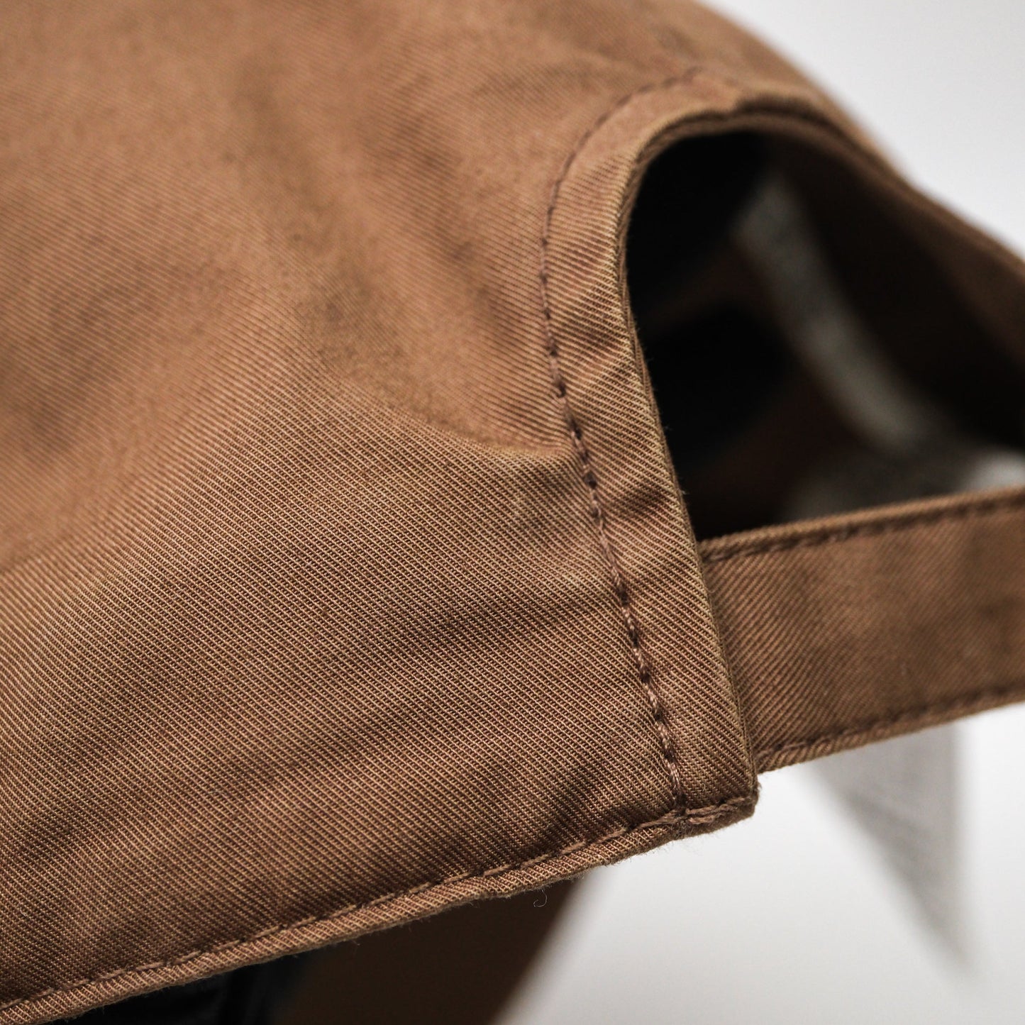 Celine Casquette Baseball Triomphe Cap Brown Size M