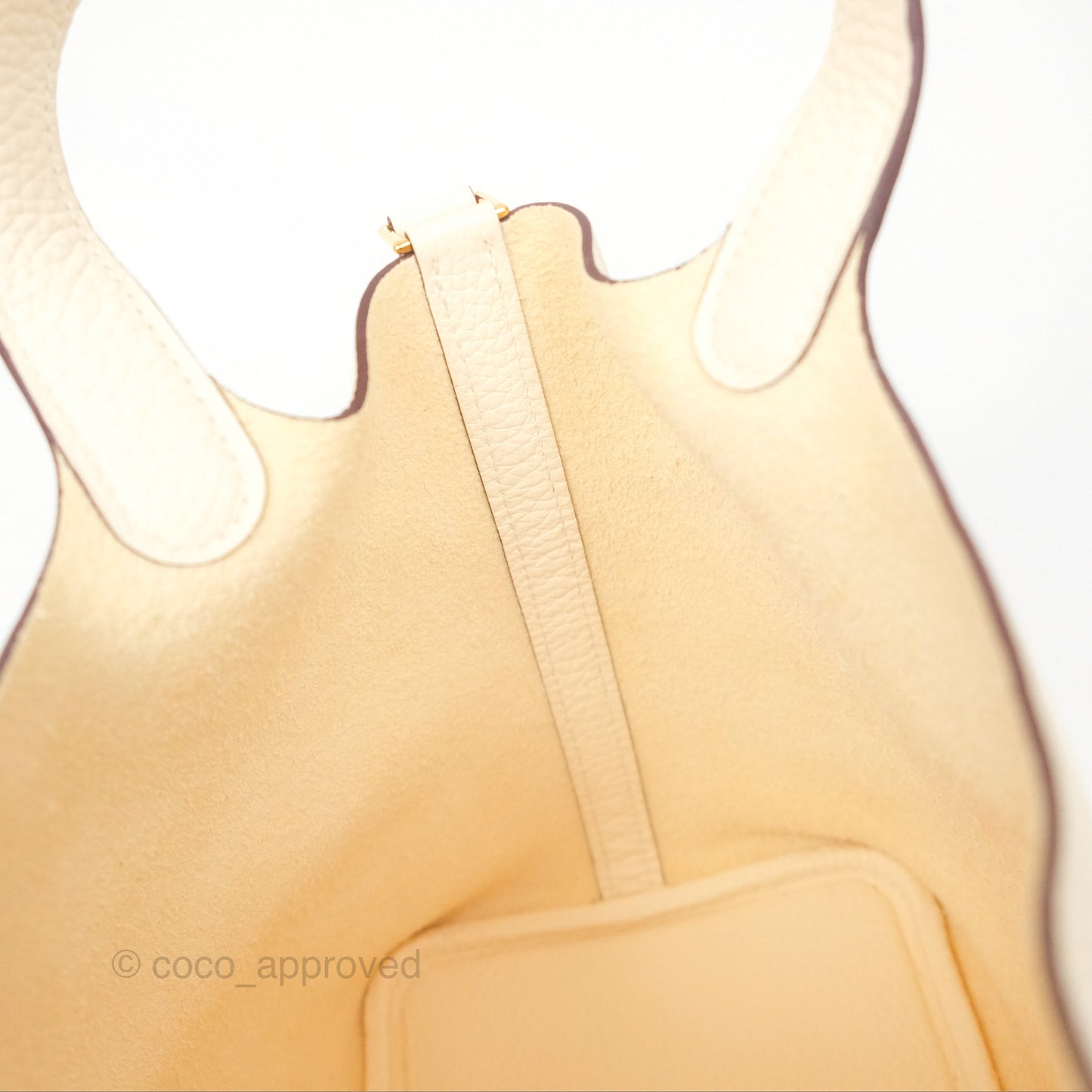 Hermès Picotin Lock 18 Nata Taurillon Clemence Gold Hardware