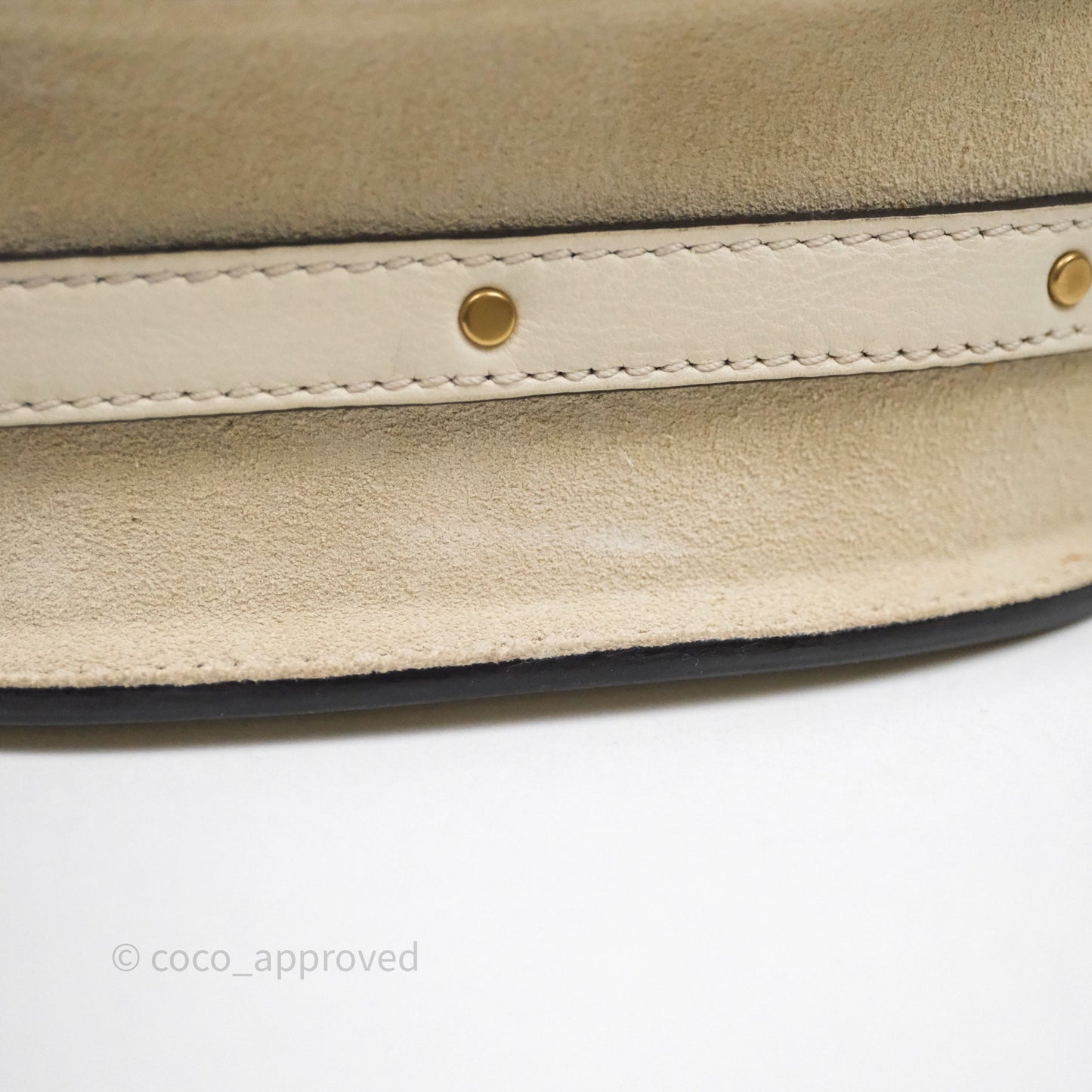 Chloé Nile Crossbody Bag White Calfskin