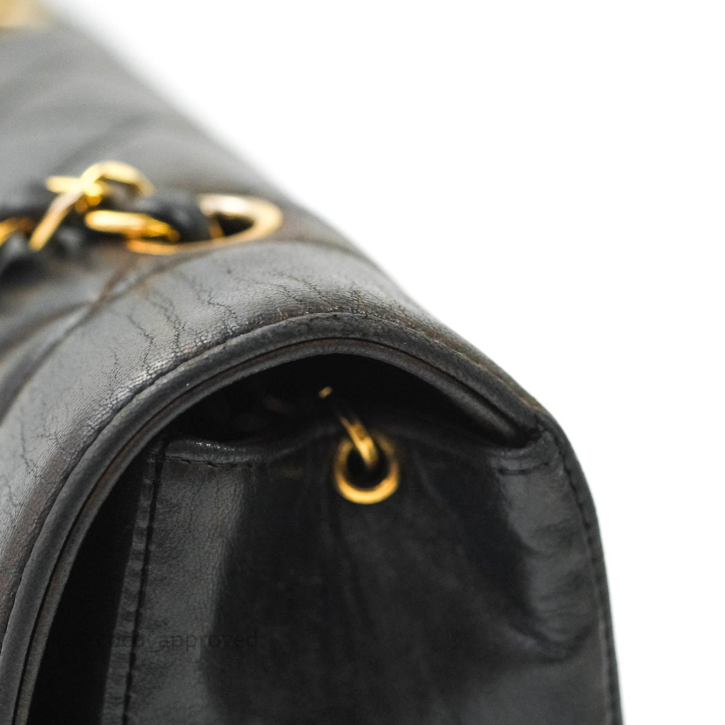 Chanel Black Quilted Lambskin Small Vintage Classic Diana Flap Bag