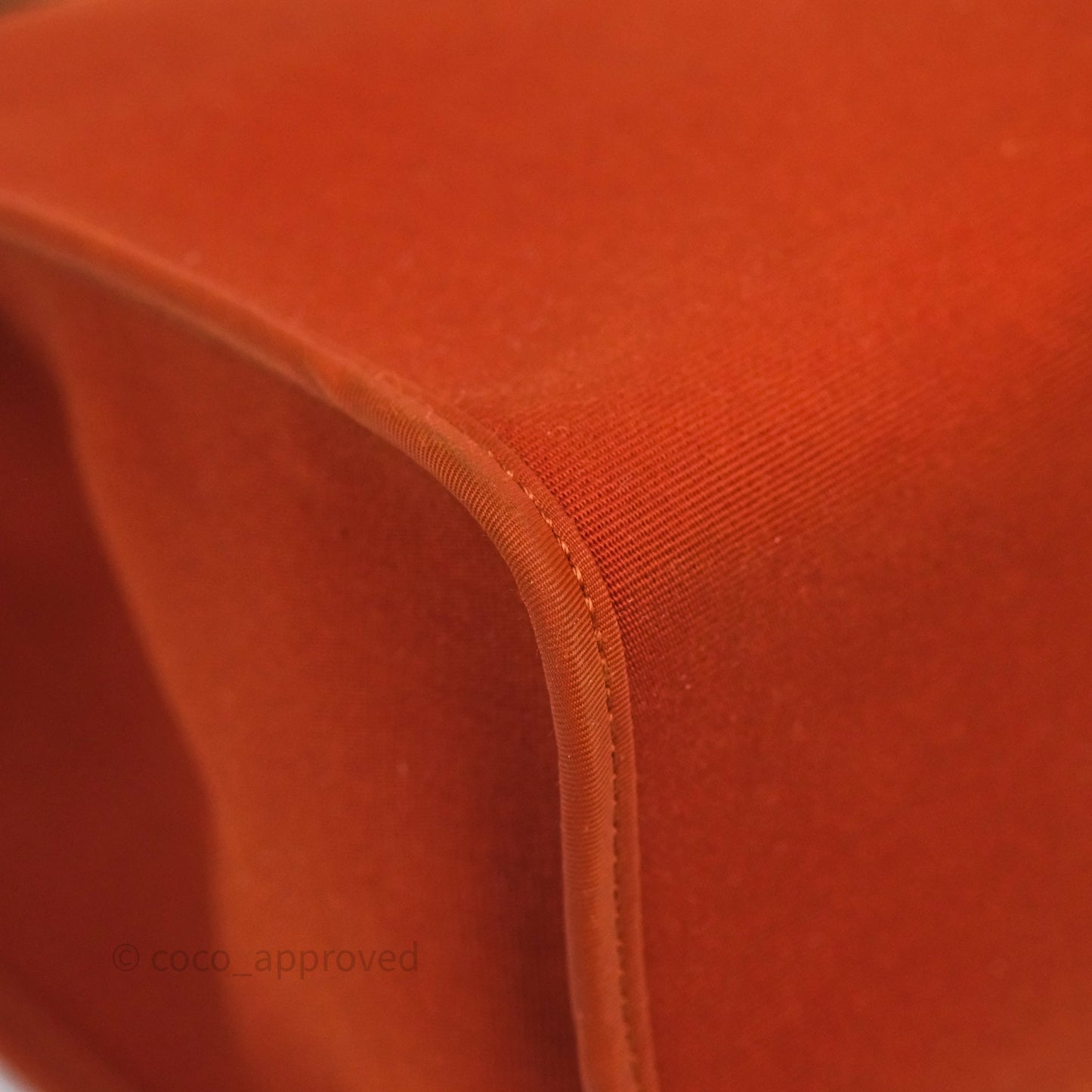 Hermès Herbag Zip 31 Cuivre Canvas Palladium Hardware