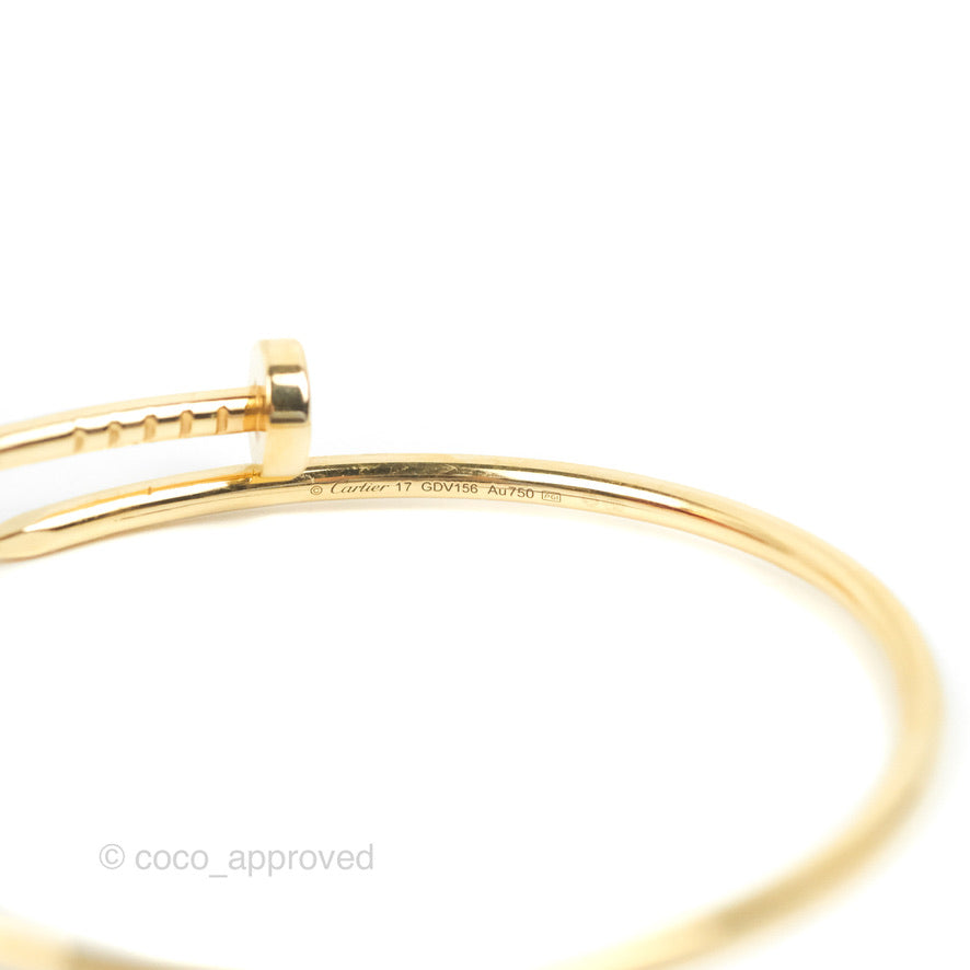 Cartier Small Juste Un Clou Bracelet Yellow Gold