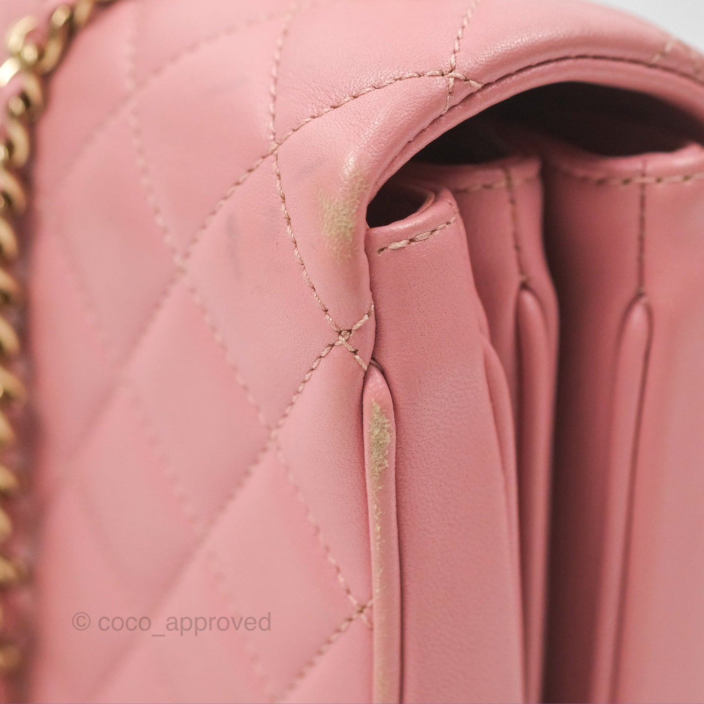 Chanel Citizen Chic Flap Bag Pink Lambskin Gold Hardware