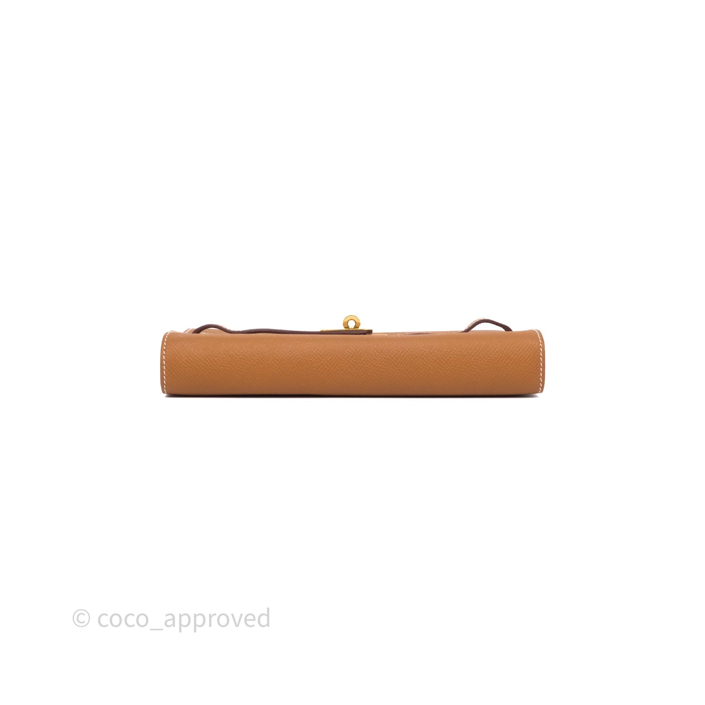 Hermès Kelly To Go Wallet Gold 37 Epsom Gold Hardware