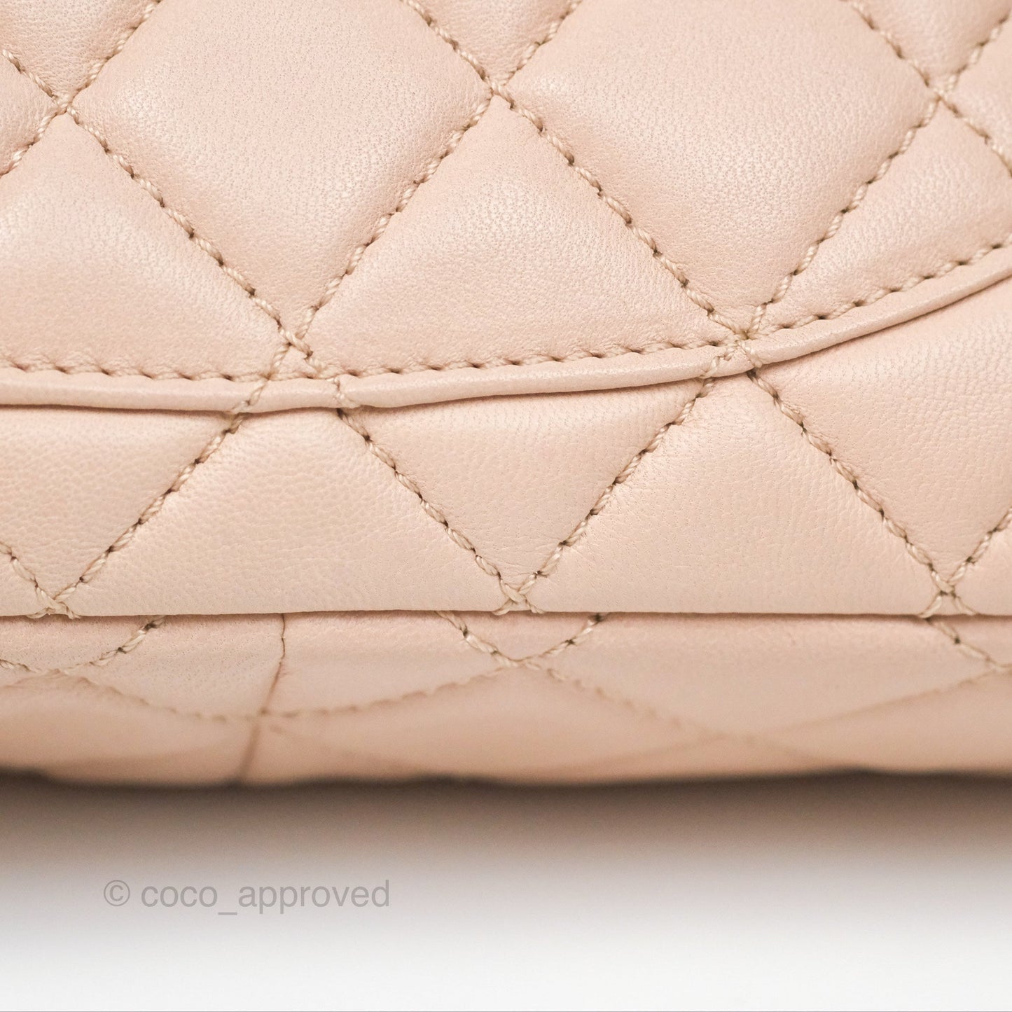 Chanel Flap Bag Pink Aged Gold Hardware