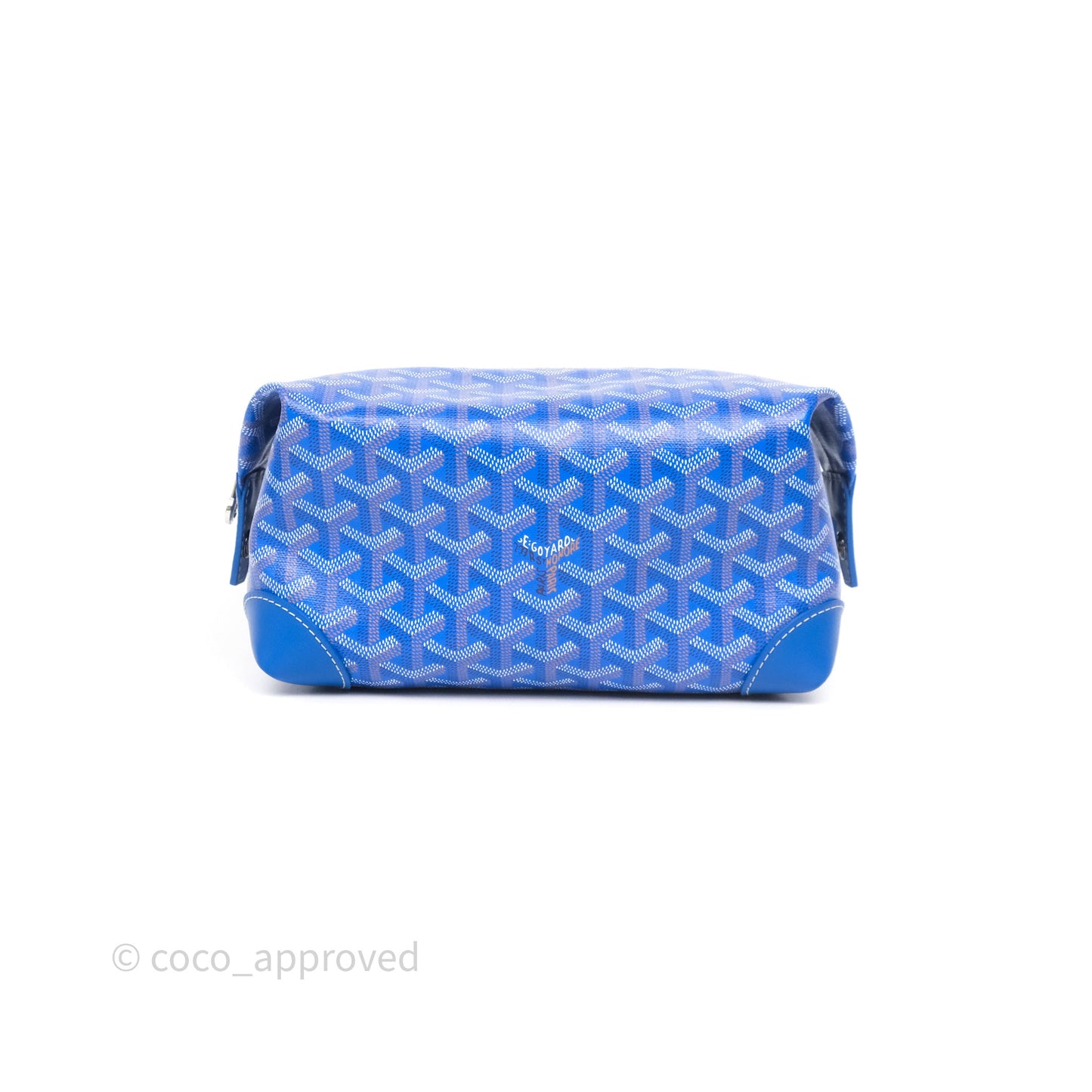 Goyard Bowling 25 Toiletry Bag Sky Blue