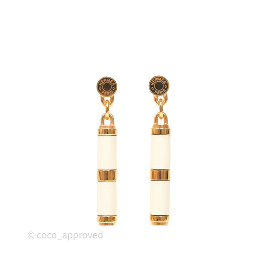 Hermes Charniere Earrings Small Model Nata I2