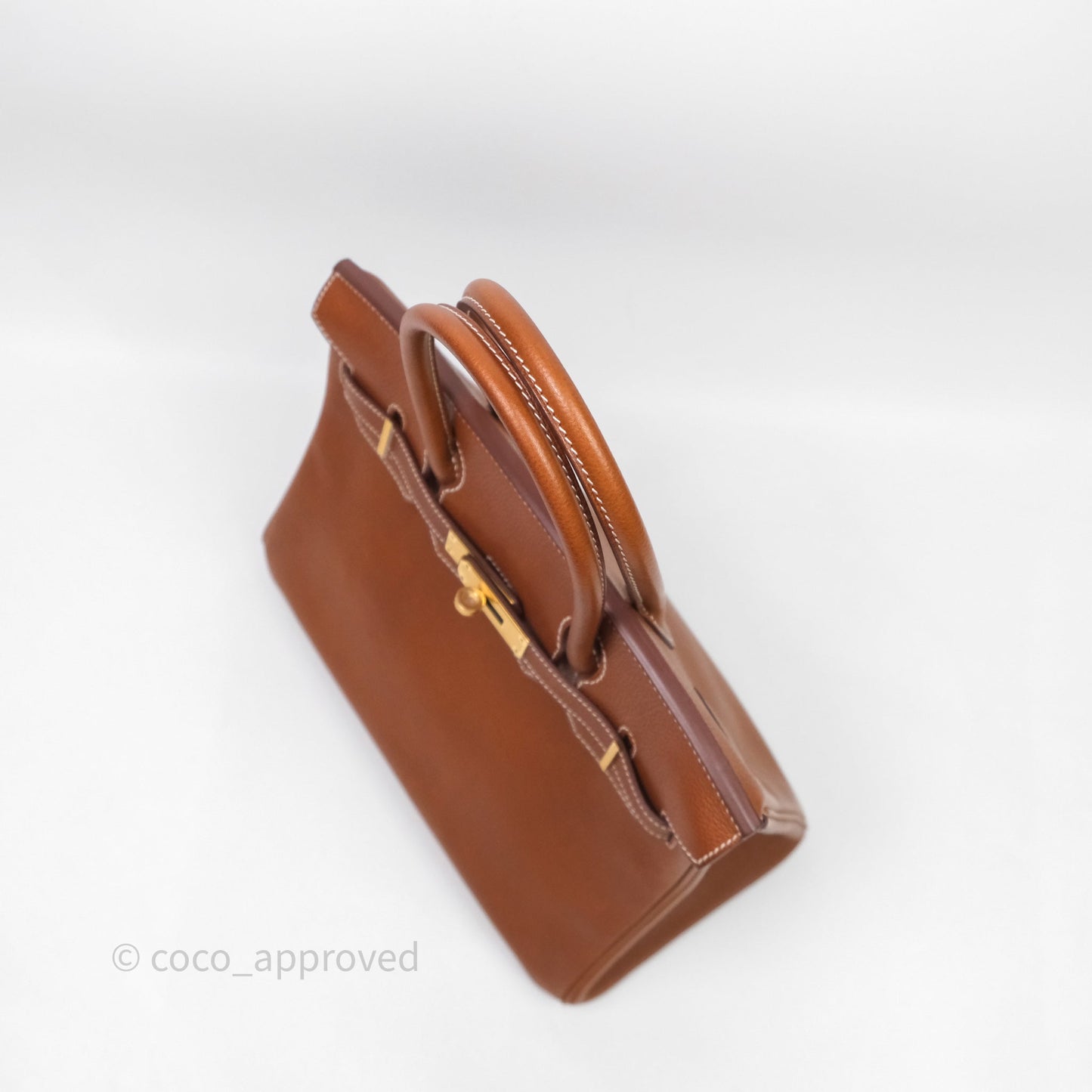 Hermes Birkin 30 Barenia Fauve Gold Hardware