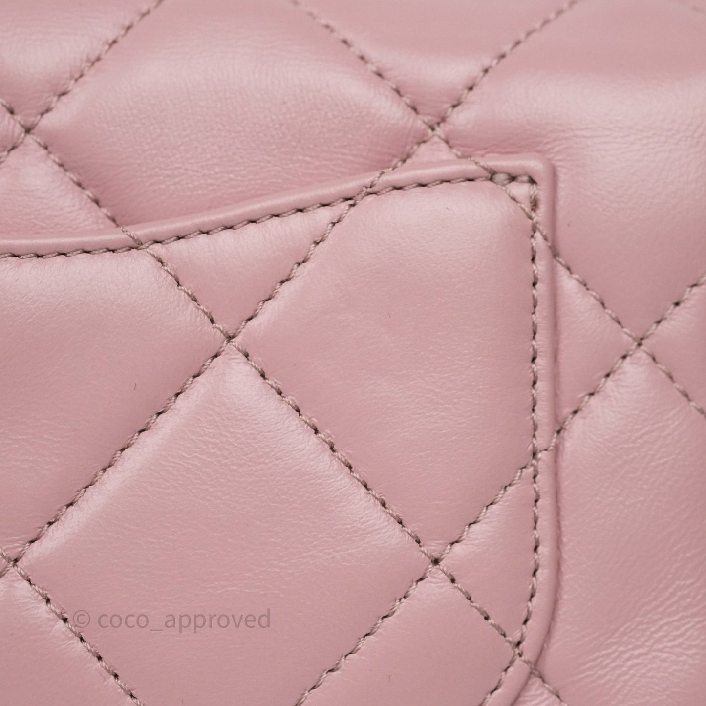 Chanel Mini Color Match Flap Quilted Pink Lambskin Aged Gold Hardware