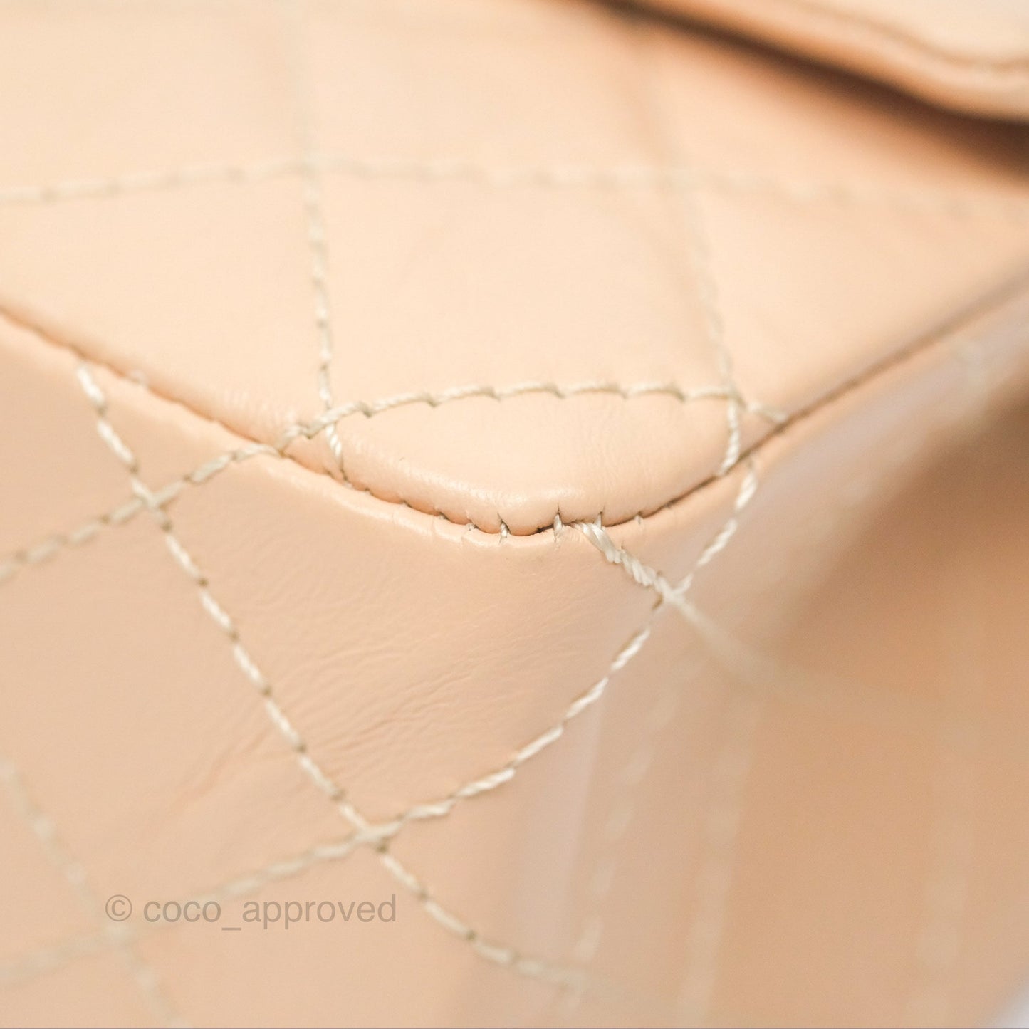 Chanel Mini Reissue 224 Beige Aged Calfskin Aged Gold Hardware