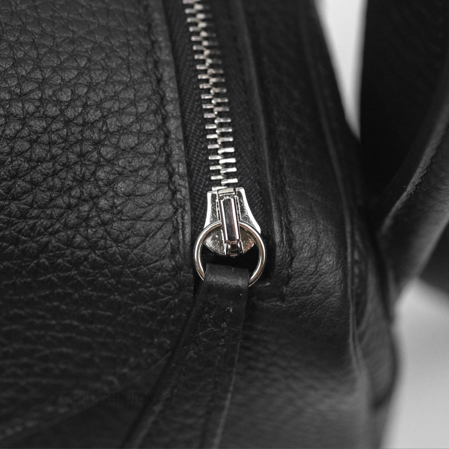 Hermès Mini Lindy 20 Noir 89 Clemence Palladium Hardware