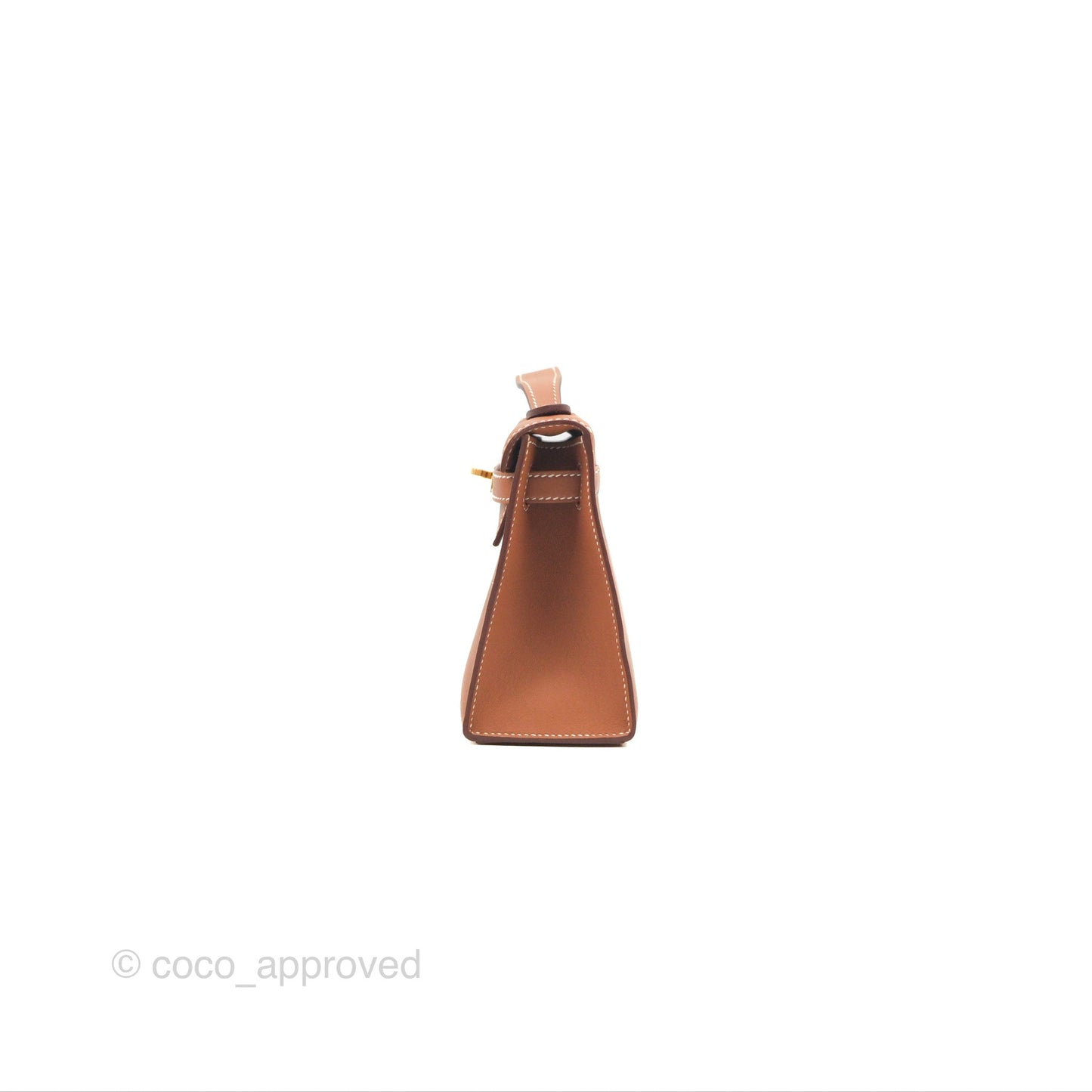 Hermès Kelly Mini Pochette Gold Swift Gold Hardware