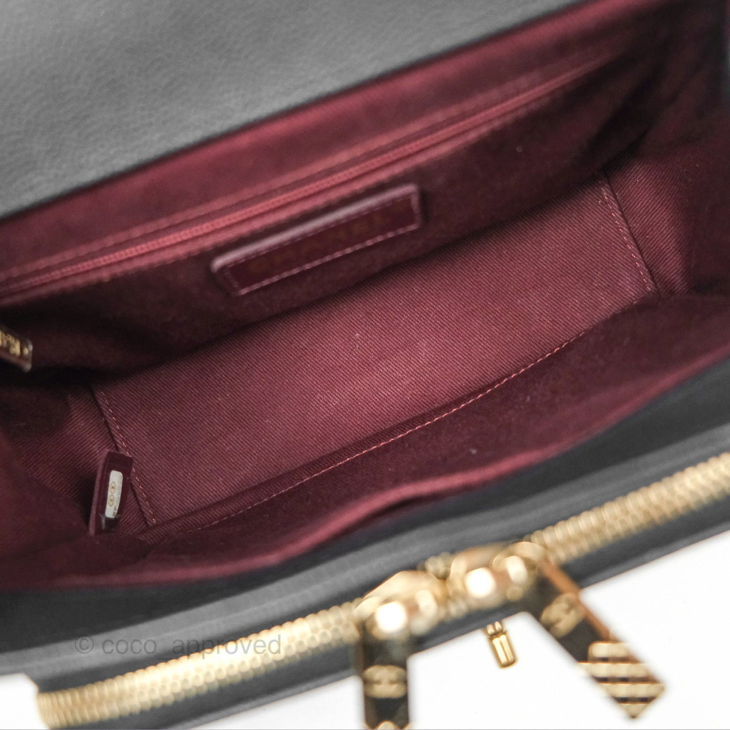 Chanel Quilted Medium Business Affinity Flap Matte Black Caviar Gold Hardware