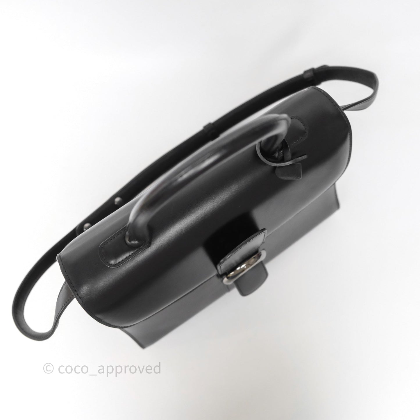 Delvaux Brillant MM Calfskin Black