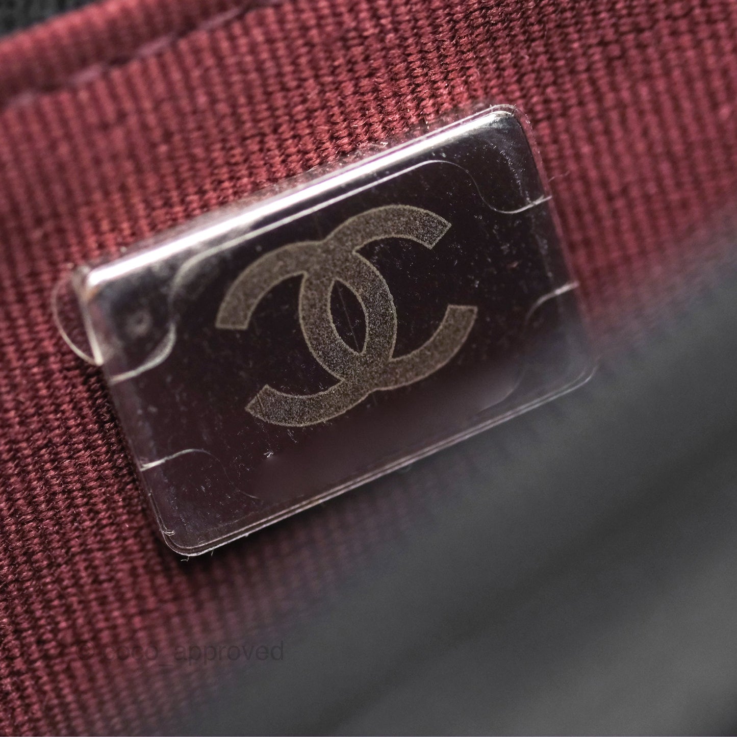 Chanel Classic Wallet On Chain WOC Quilted Black Caviar Silver Hardware