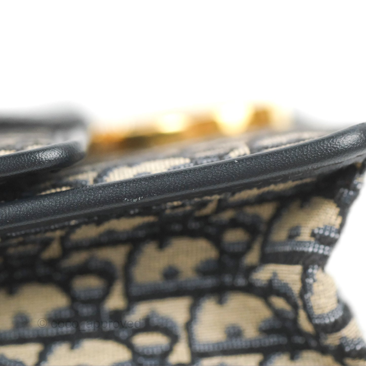 Dior 30 Montaigne Bag Blue Dior Oblique Jacquard