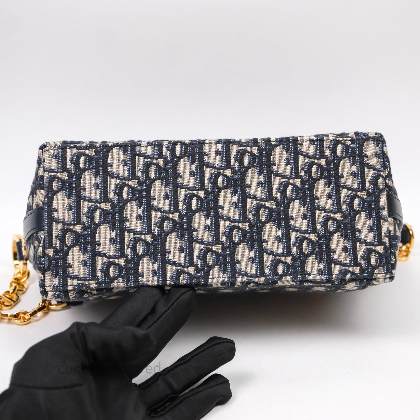Christian Dior Oblique Star Chain Hobo Bag