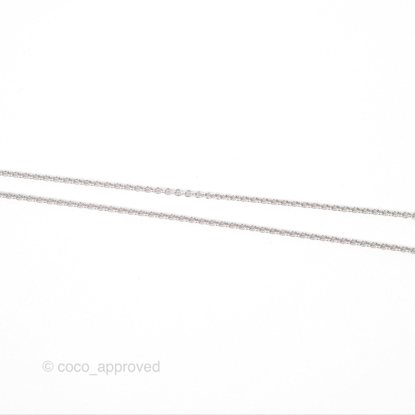Hermès Constance Amulettes Diamonds Pendant Necklace White Gold