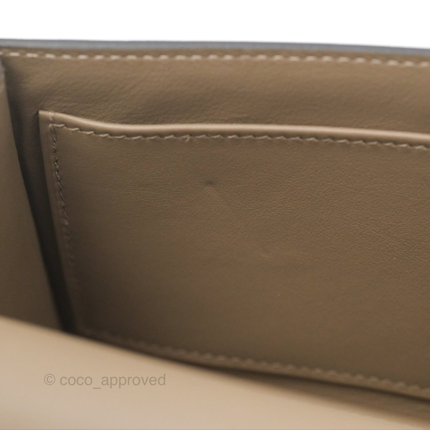Hermès Geta Bag Etoupe Chevre Mysore Gold Hardware