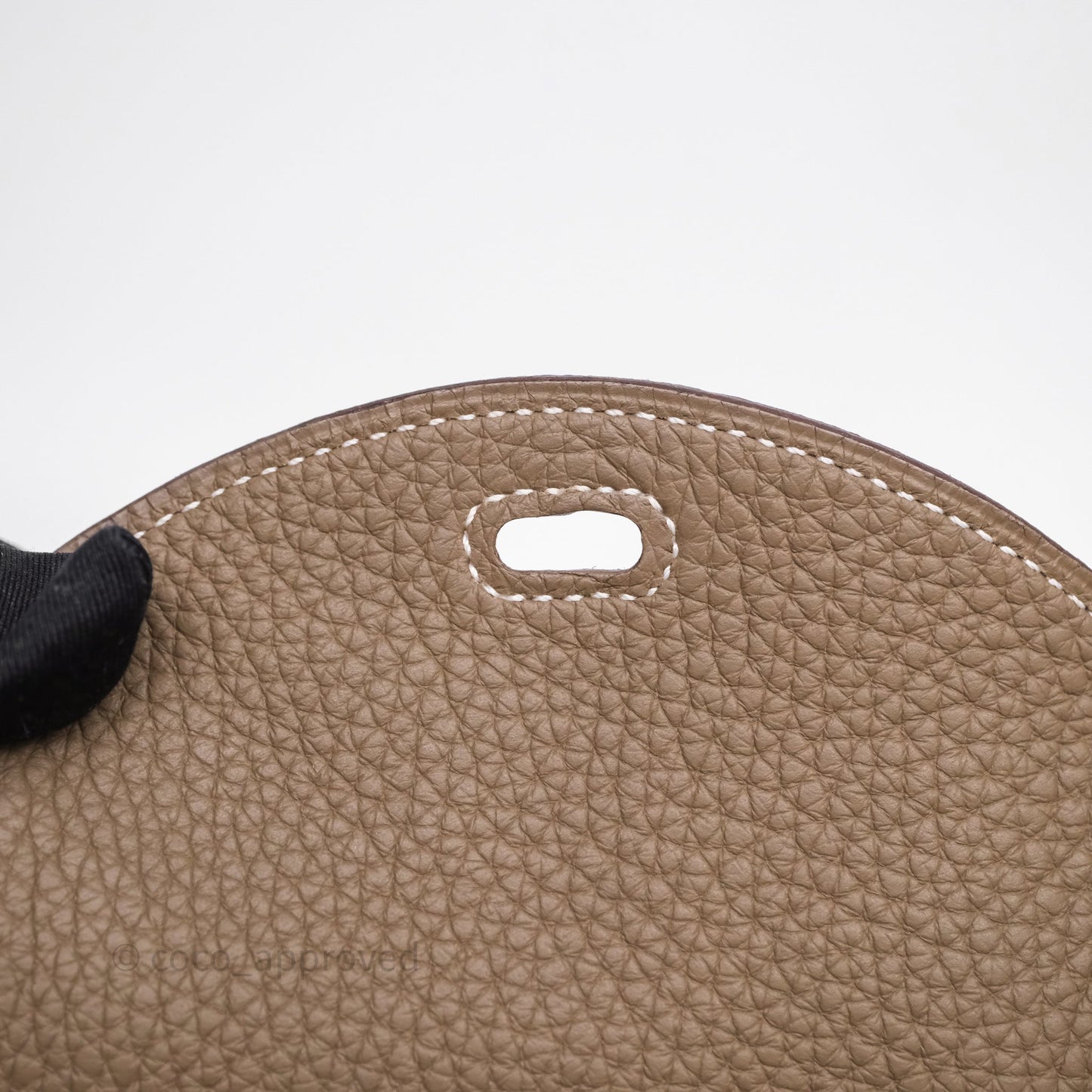 Hermès Mini Lindy 20 Etoupe 18 Clemence Gold Hardware