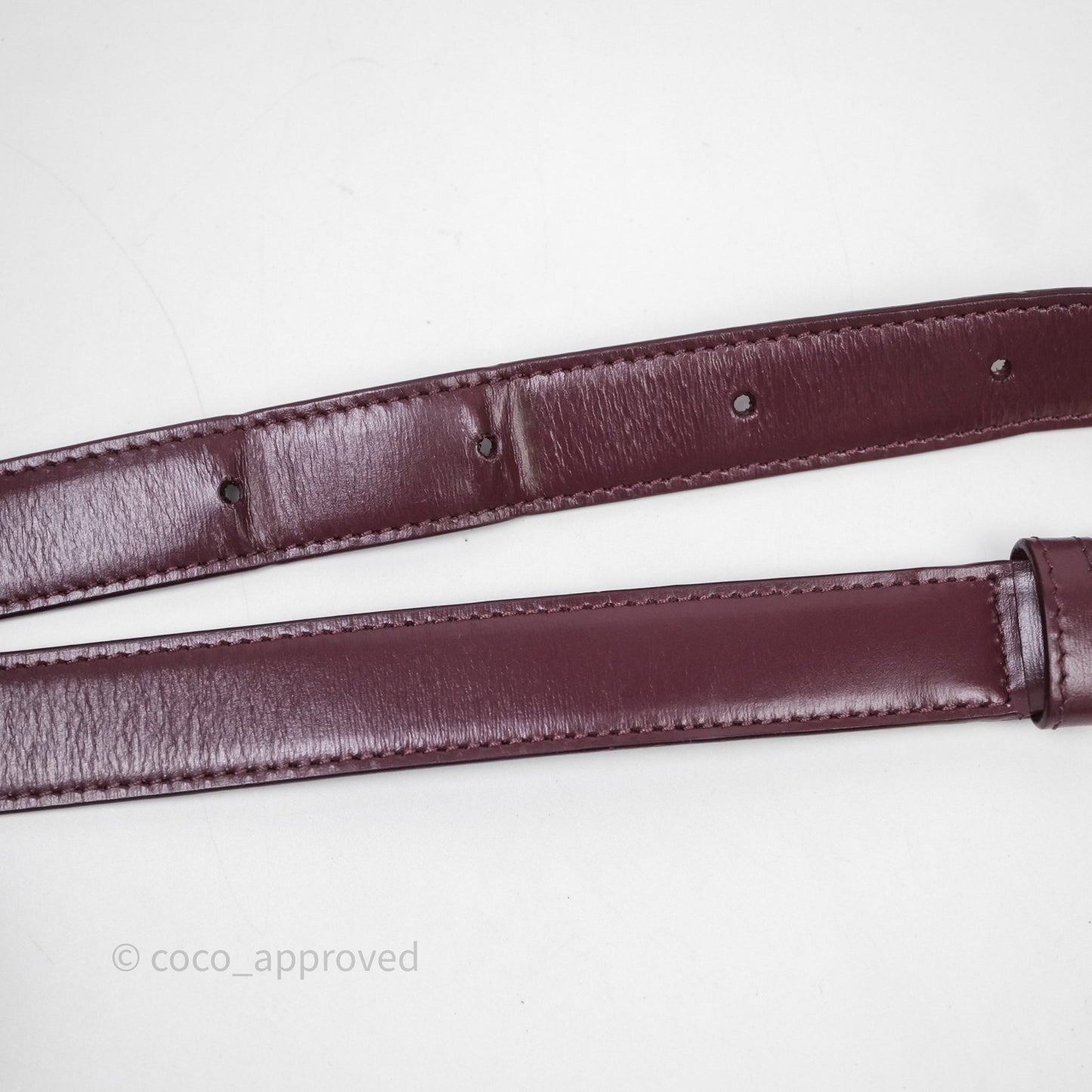 Celine Medium Triomphe Acai Burgundy Shiny Calfskin Gold Hardware