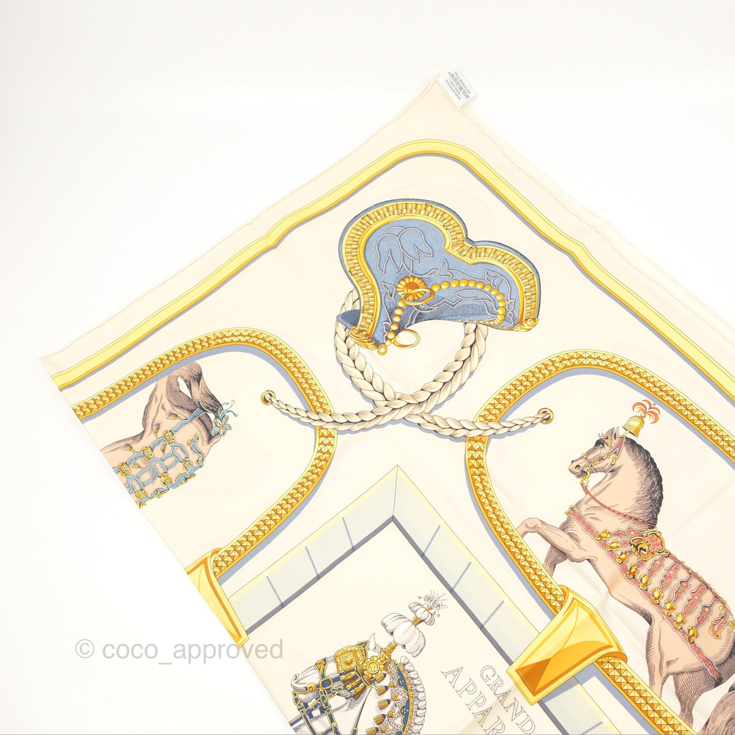 Hermès Grand Apparat Forever Silk Scarf 90