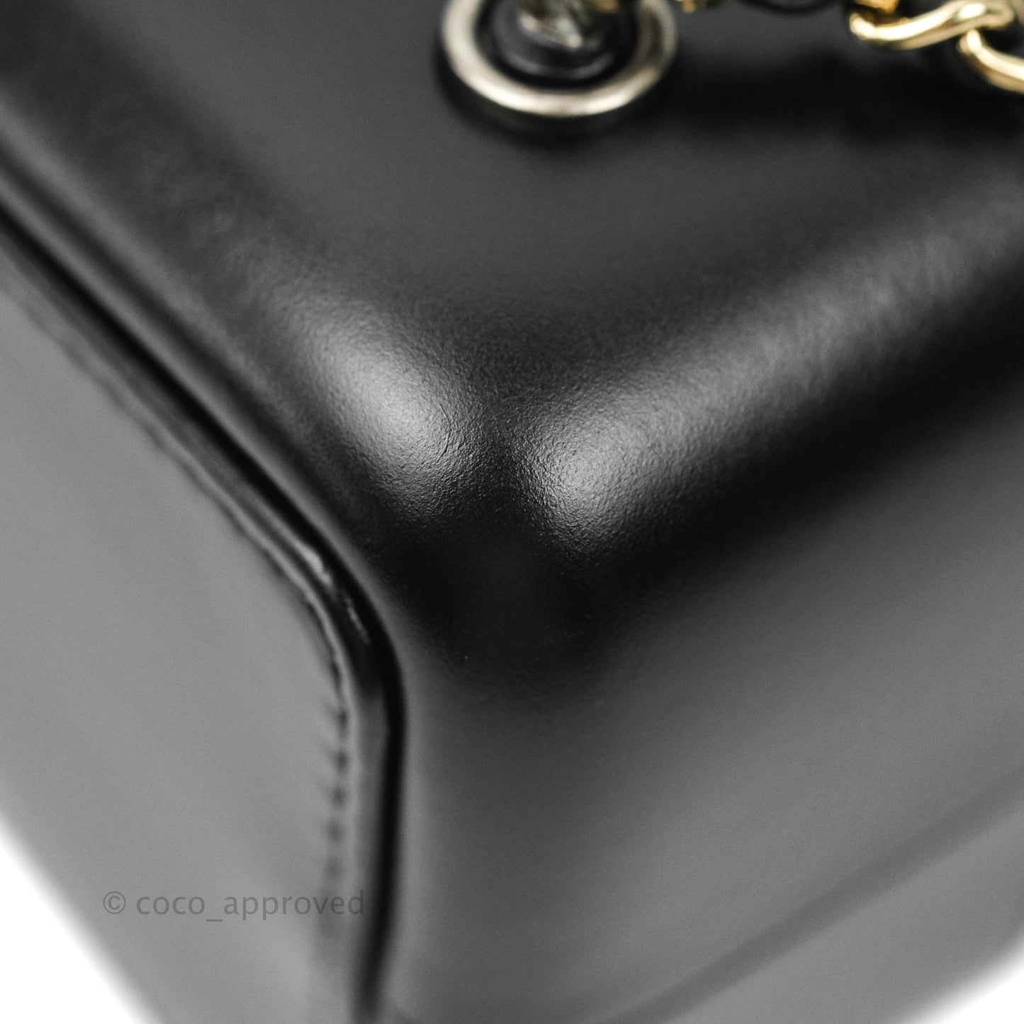 Chanel Small Gabrielle Backpack Black Aged Calfskin