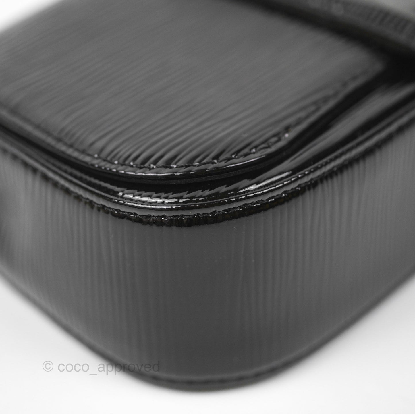 Louis Vuitton Sobe Clutch Black Electric Epi