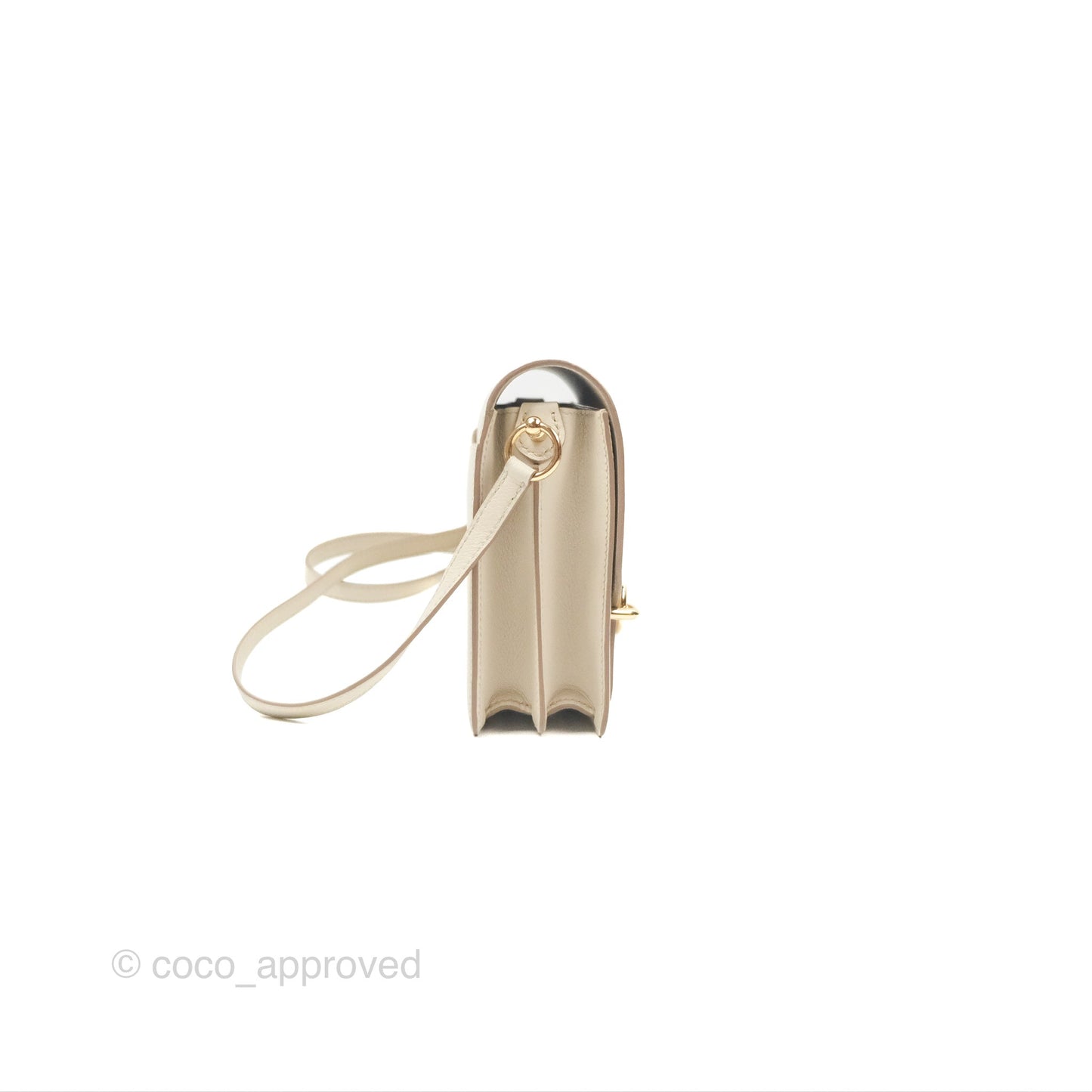 Hermès Roulis Mini 18 Beton Evercolor Permabrass Hardware
