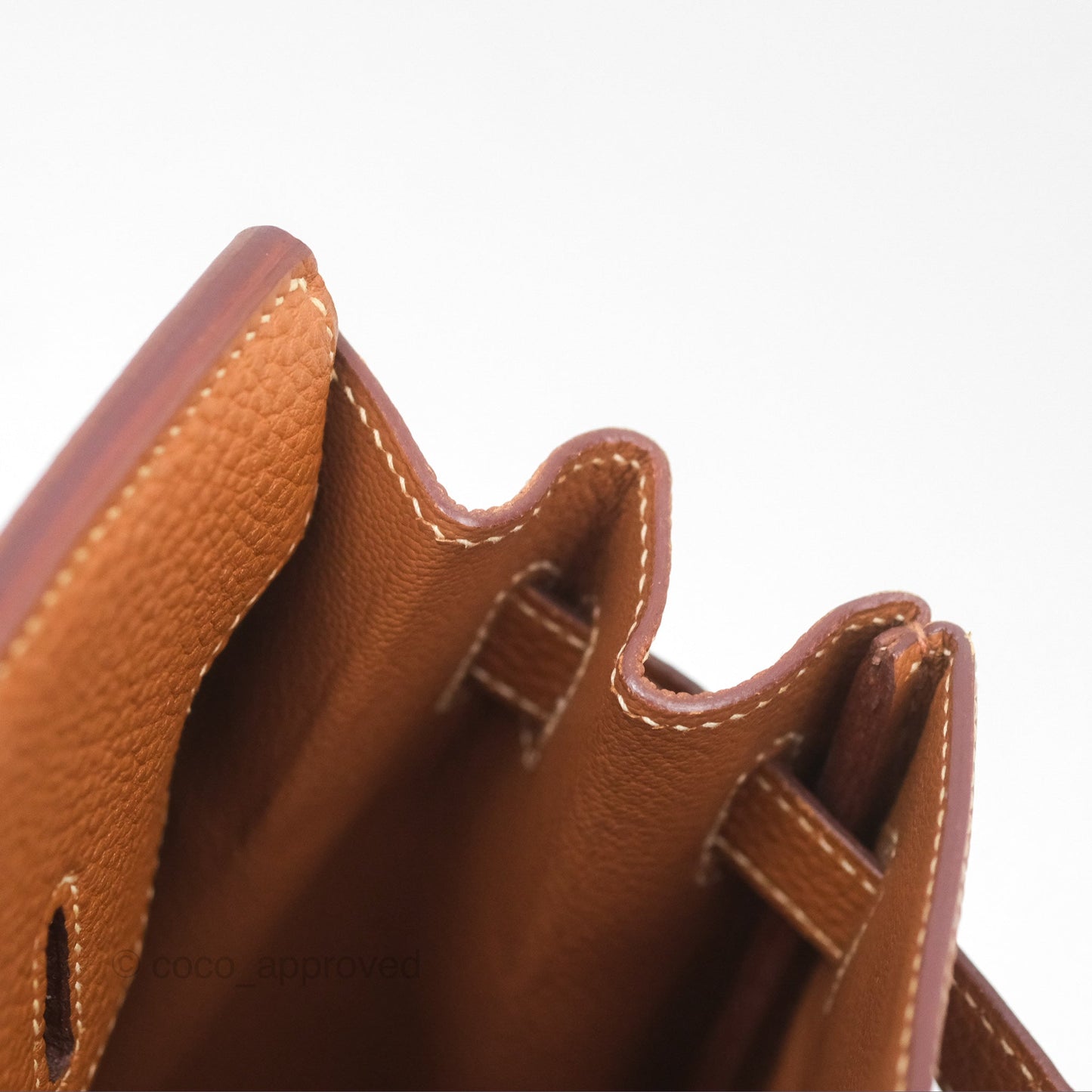 Hermès Birkin 30 Retourne Gold 37 Clemence Palladium Hardware