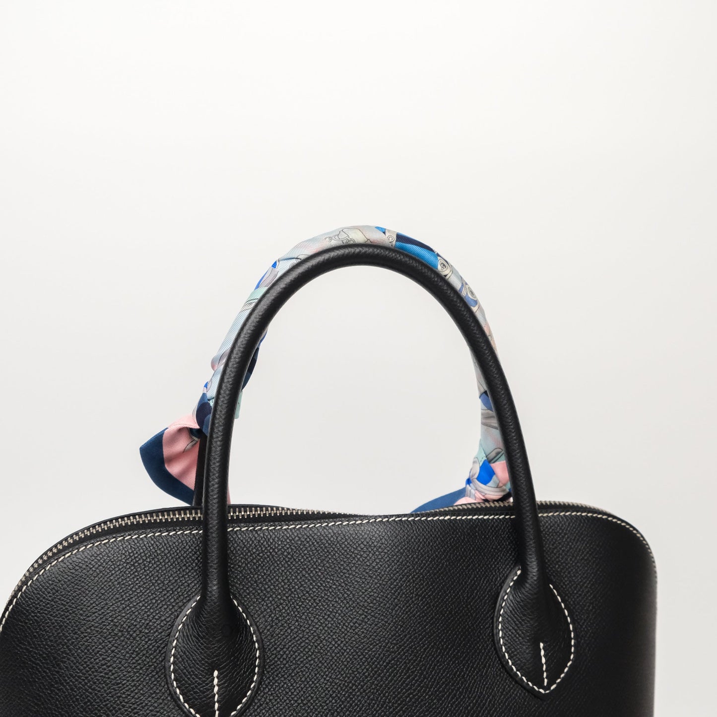 Hermès Bolide Relax 35 Black Noir 89 Epsom Palladium Hardware