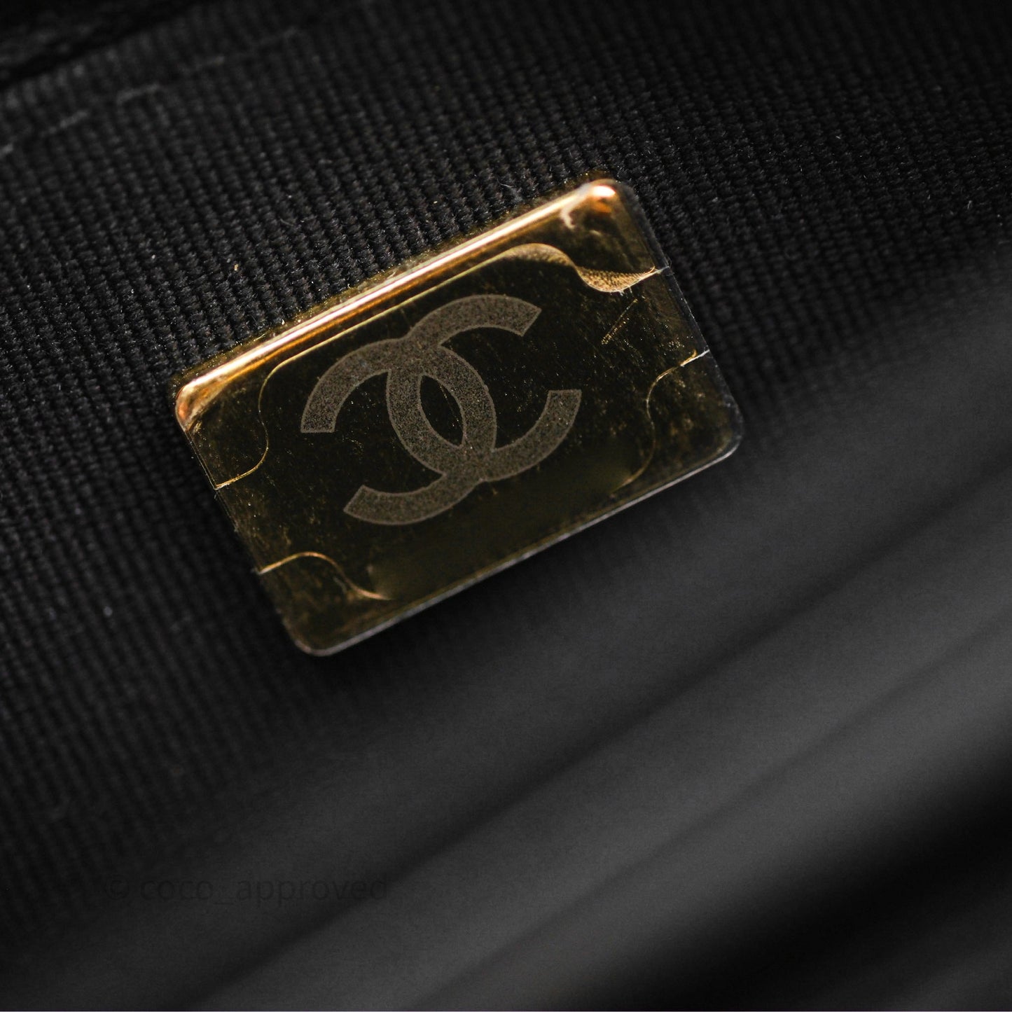 Chanel Trendy CC WOC Wallet on Chain Black Lambskin Gold Hardware
