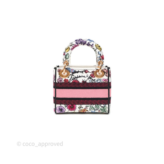 Christian Dior Mini Lady D-Lite Bag Florilegio Embroidered