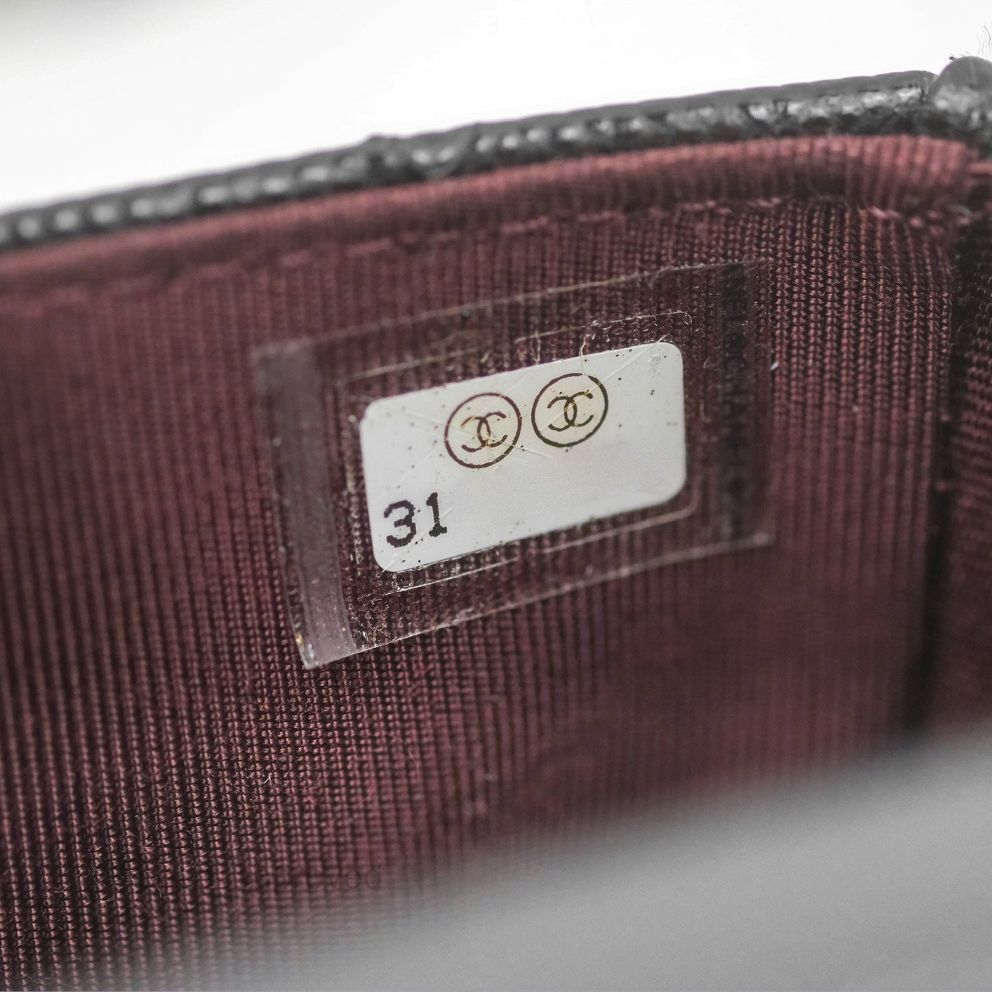Chanel Mini Clutch With Chain Black Caviar Gold Hardware