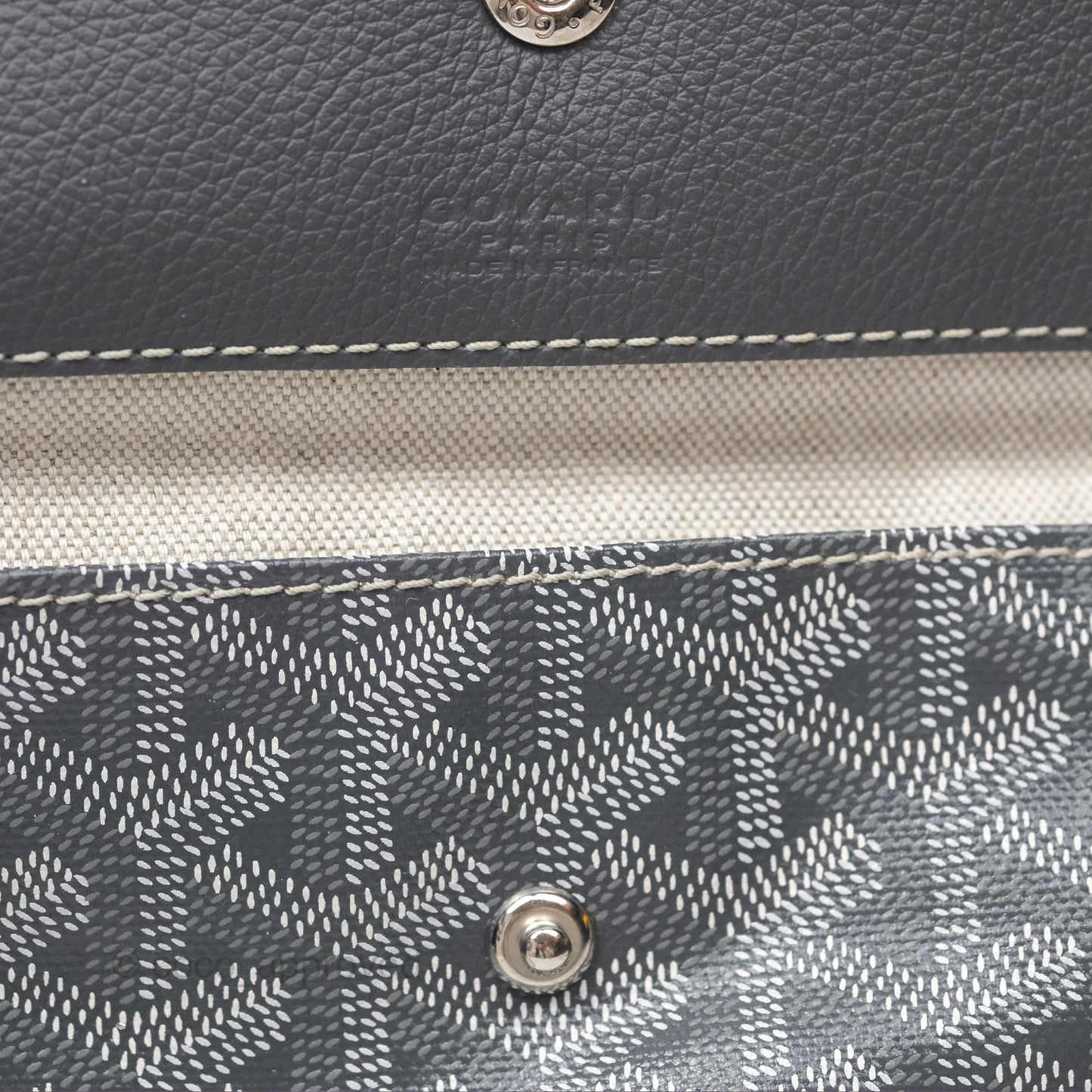Goyard Bohème Hobo Bag Grey Goyardine Canvas