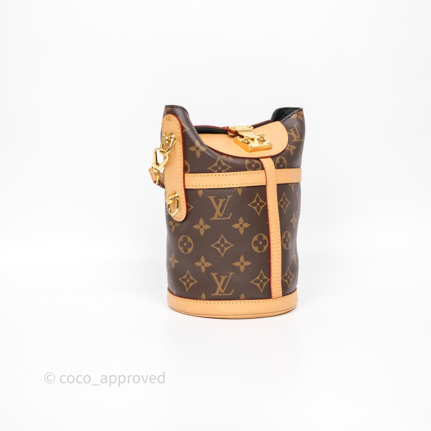 Louis Vuitton Duffle Bucket Bag Monogram Canvas