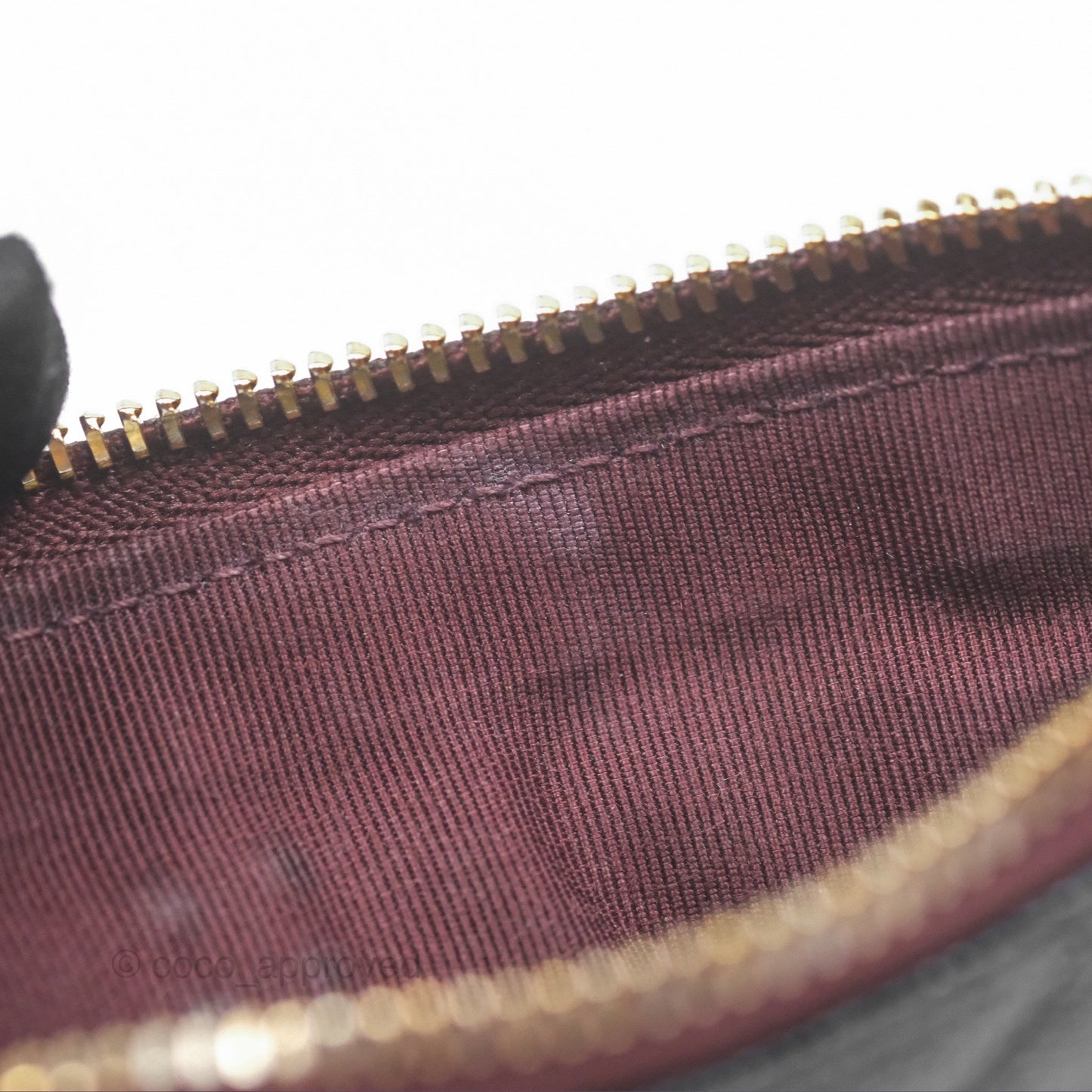 Chanel Quilted Mini O Case Black Caviar Gold Hardware