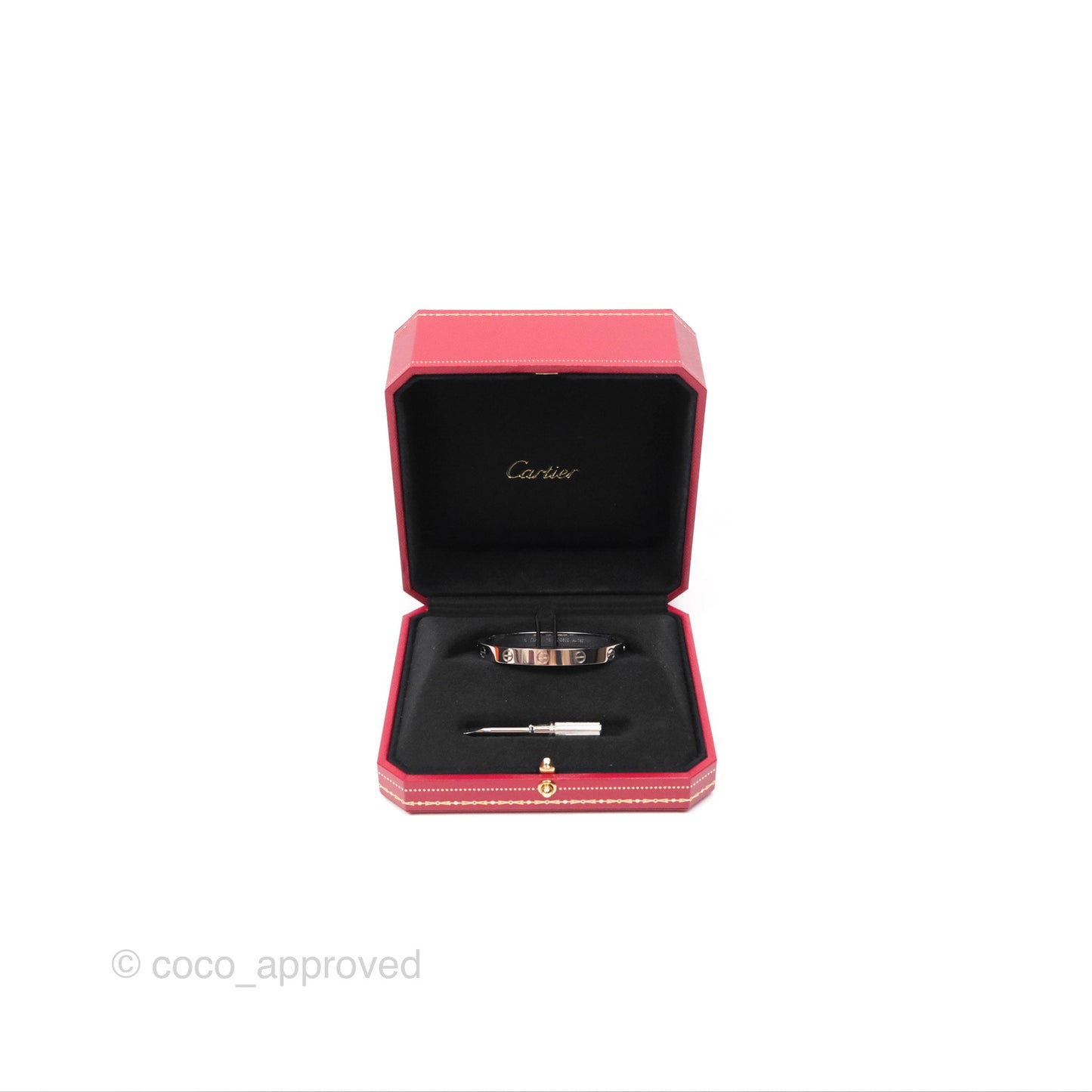Cartier Love Bracelet White Gold