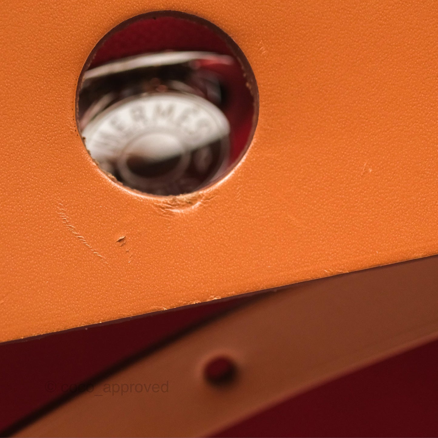 Hermès Herbag Zip 31 Rouge Tomate S5/ Naturel 27 Canvas Palladium Hardware