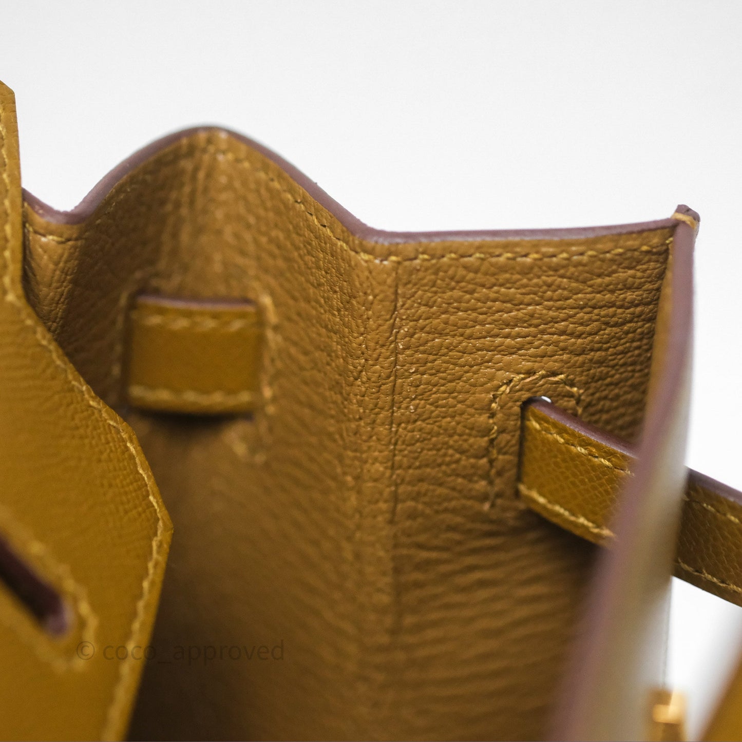 Hermès Birkin 25 Sellier Bronze Dore U8 Madame Gold Hardware