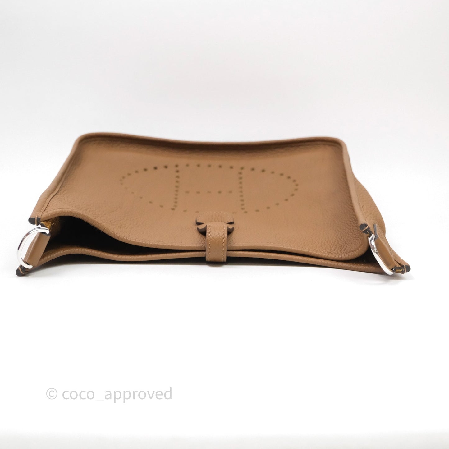 Hermes Evelyne III 29 Alezan 3G Clemence Palladium Hardware