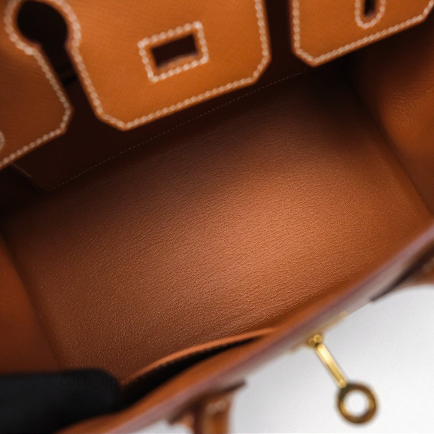 Hermès Birkin 25 Sellier Gold 37 Epsom Gold Hardware