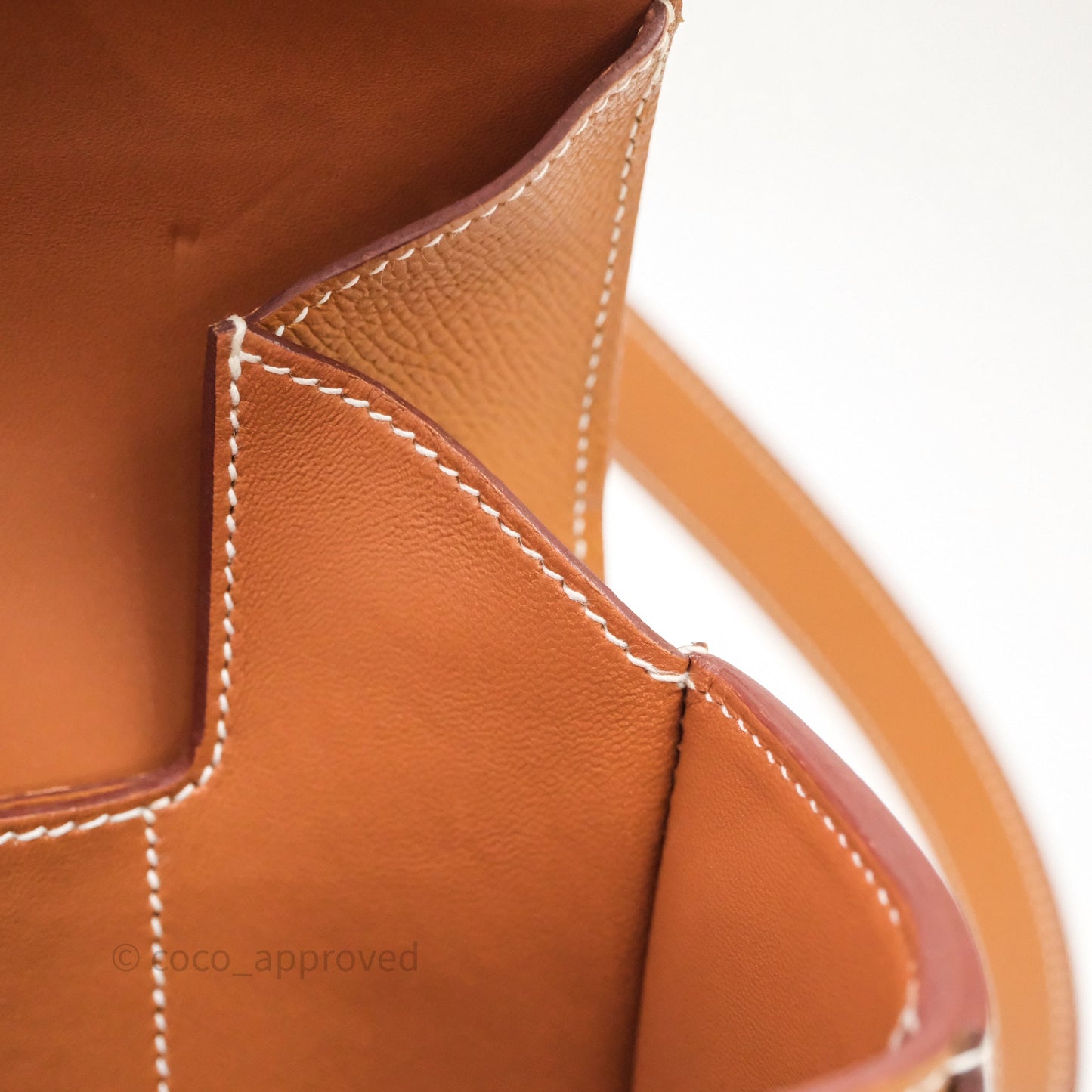 Hermès Della Cavalleria Mini Bag Gold 37 Epsom Gold Hardware